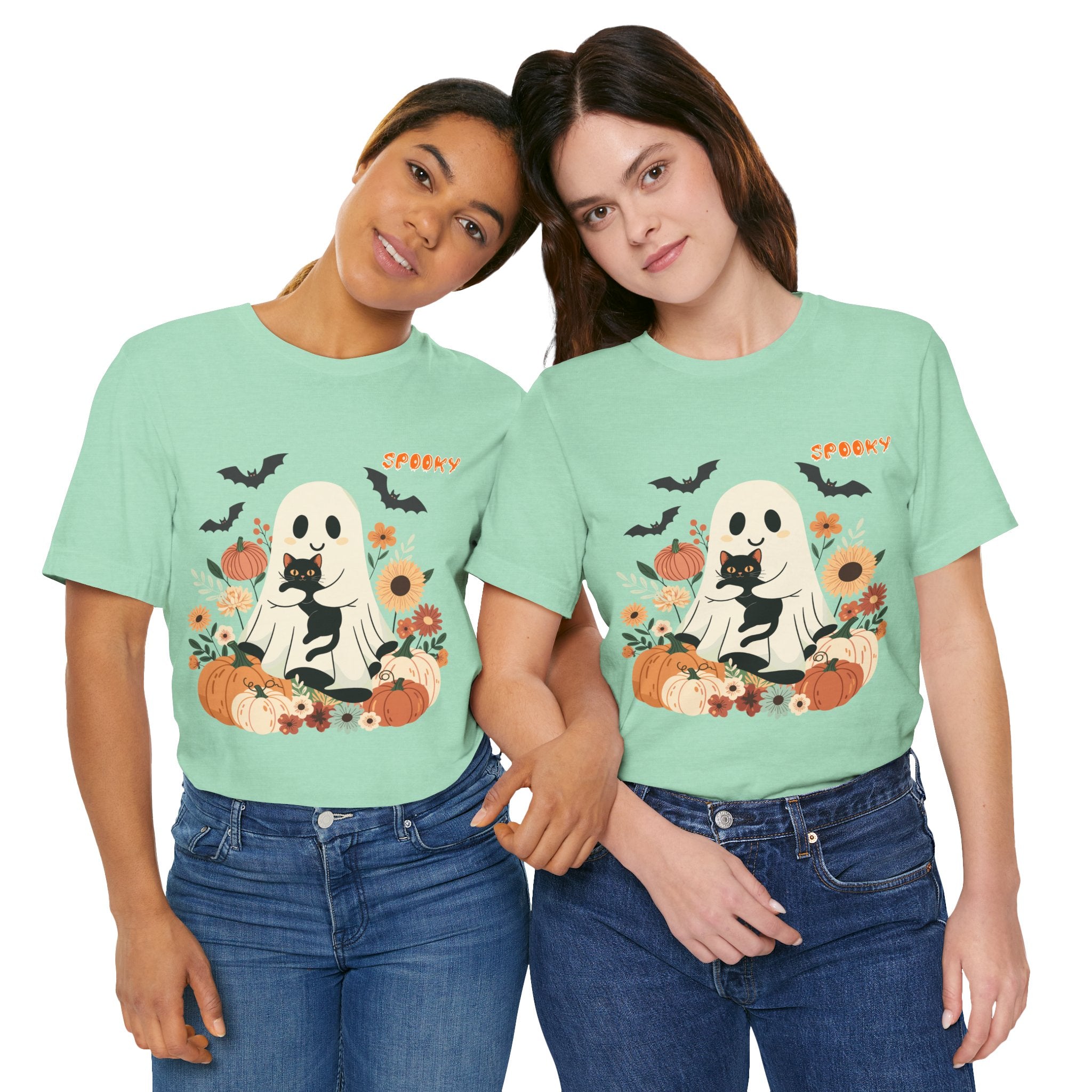 Halloween T-shirt - Cute Ghost