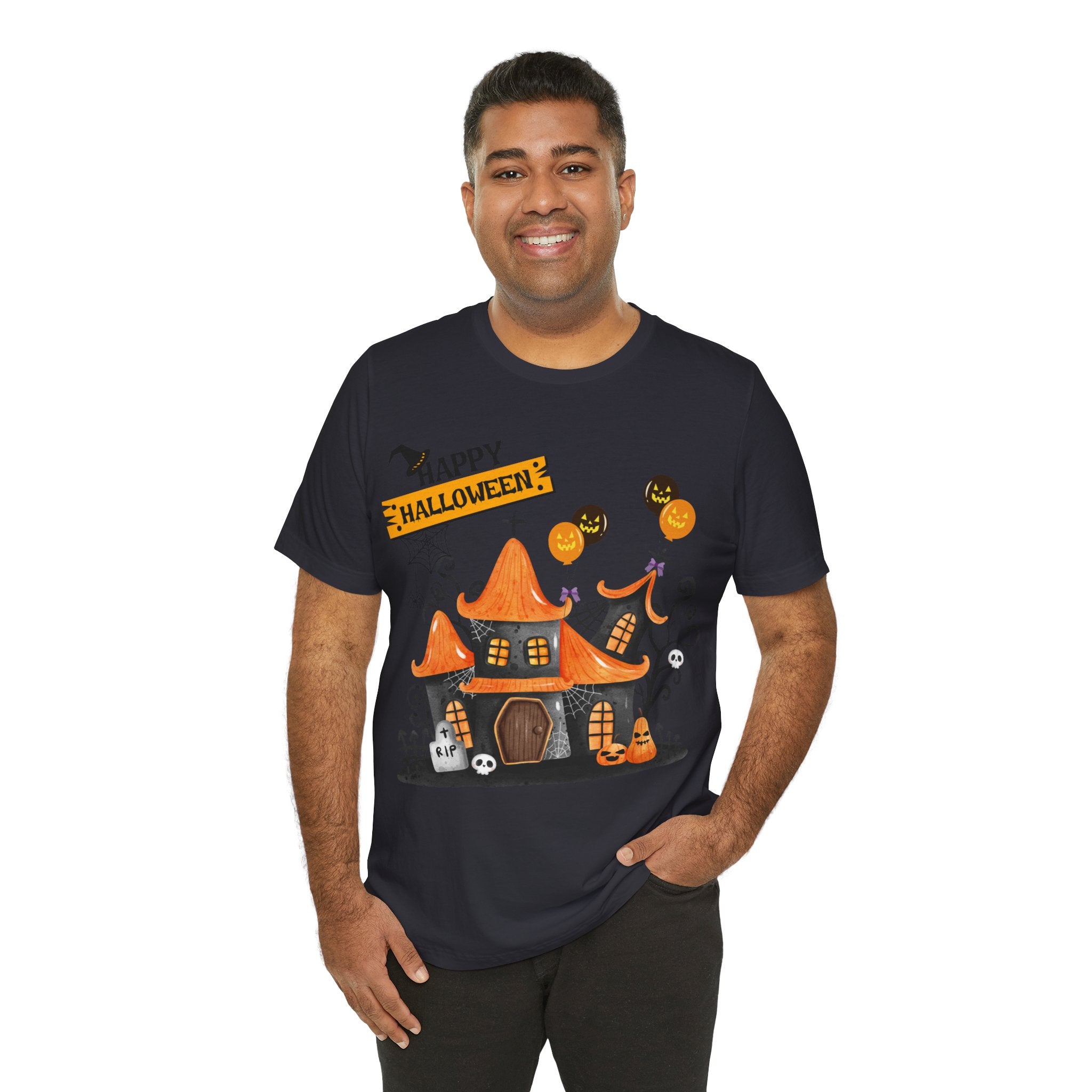 Halloween Haunted House - Unisex T-Shirt
