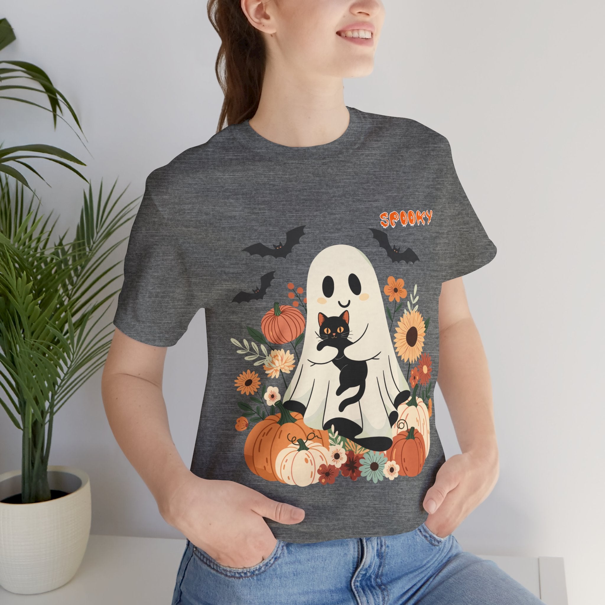 Halloween T-shirt - Cute Ghost