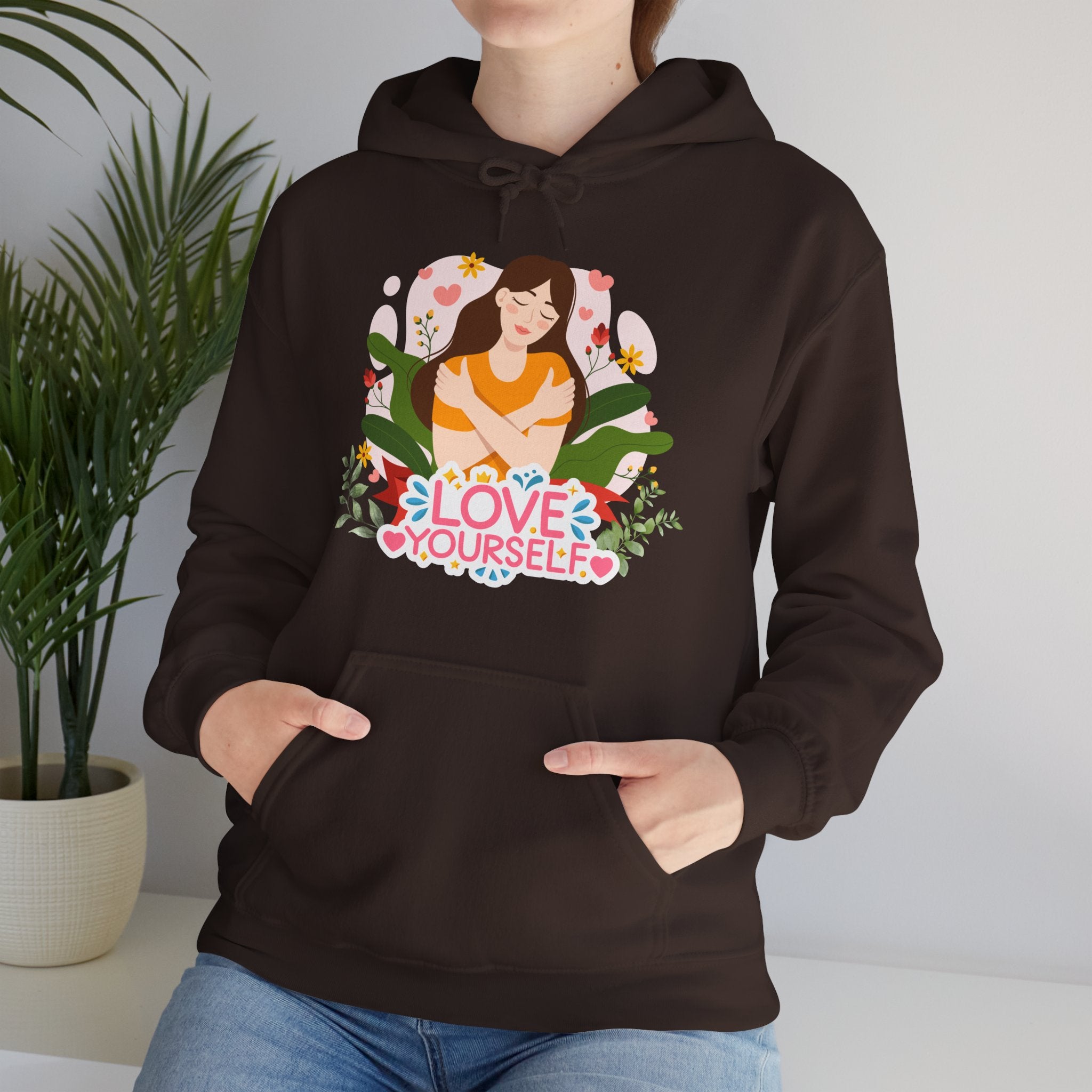 Hoodie Women - Self Love Oversized