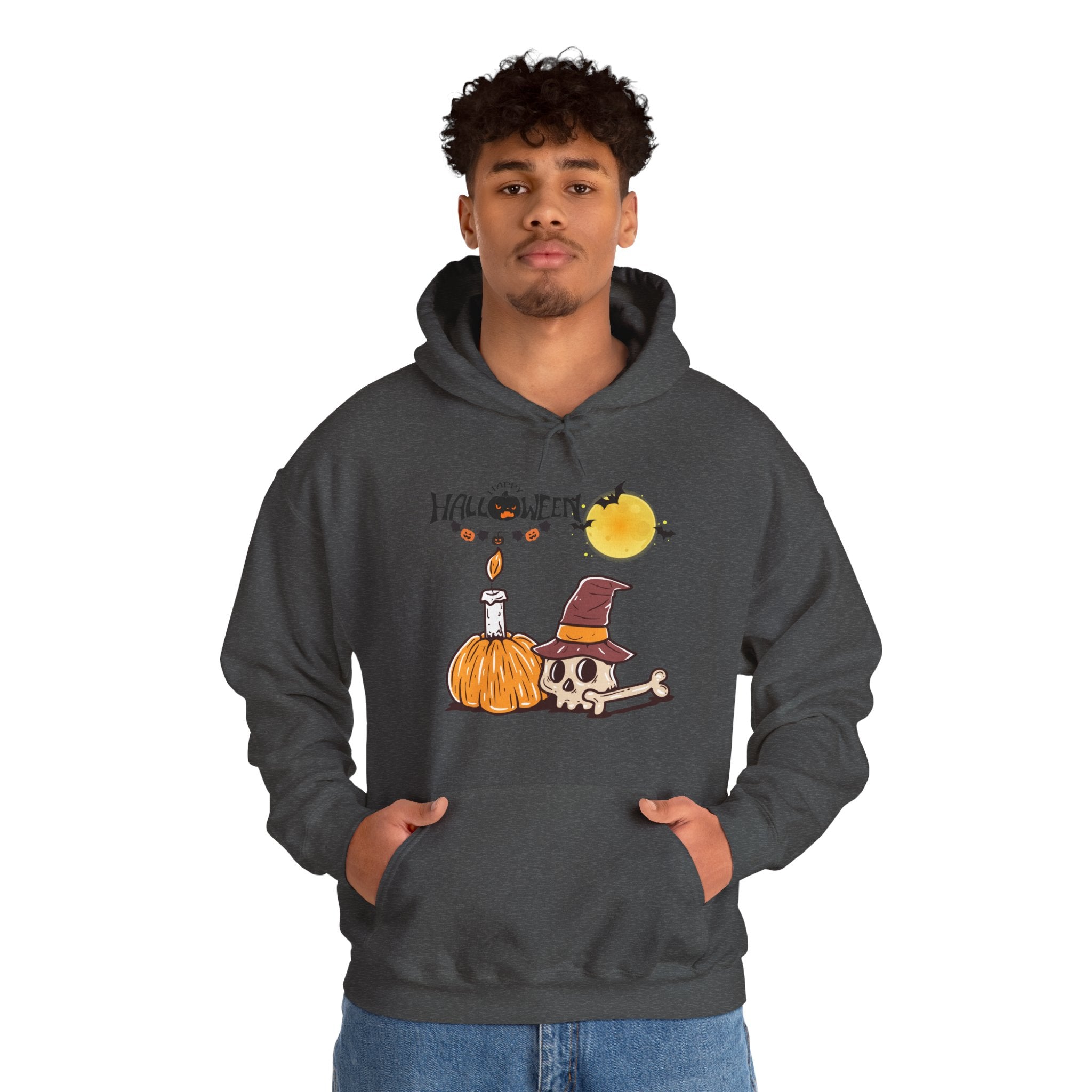 Halloween Skull Pumpkin - Unisex Hoodie