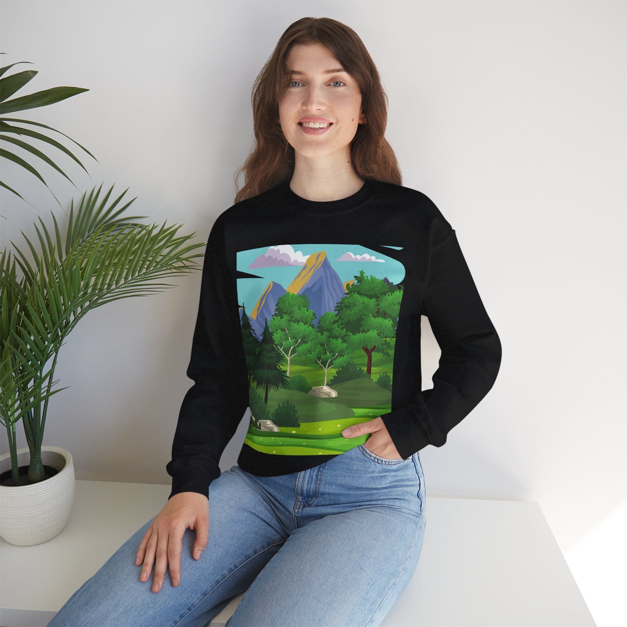 Nature Guardian Sweatshirt – Embrace, Protect & Love the Green World