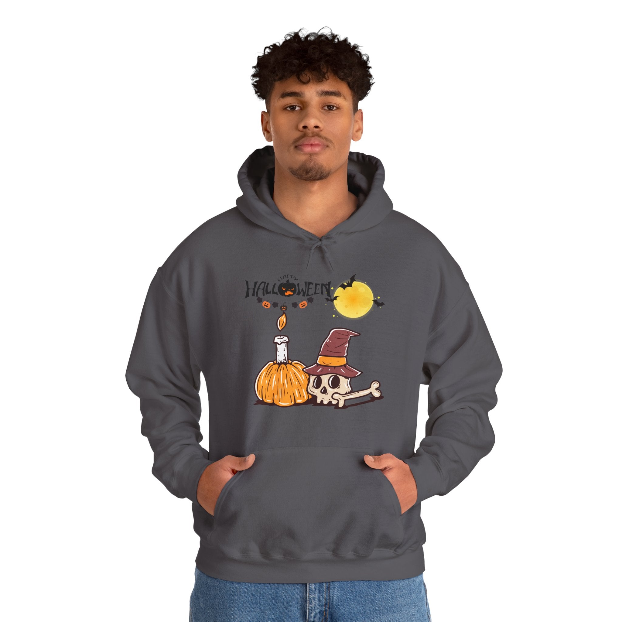 Halloween Skull Pumpkin - Unisex Hoodie