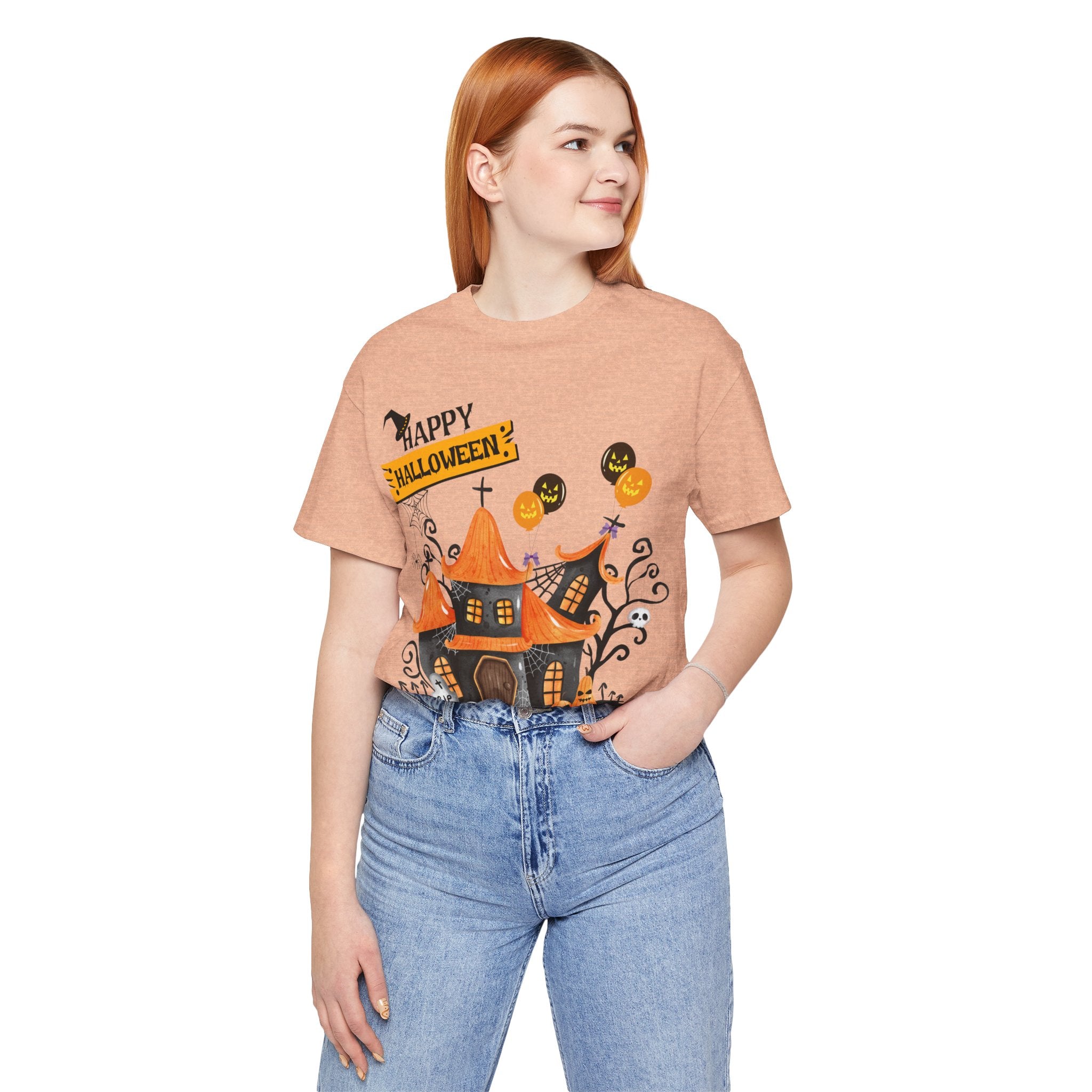 Halloween Haunted House - Unisex T-Shirt