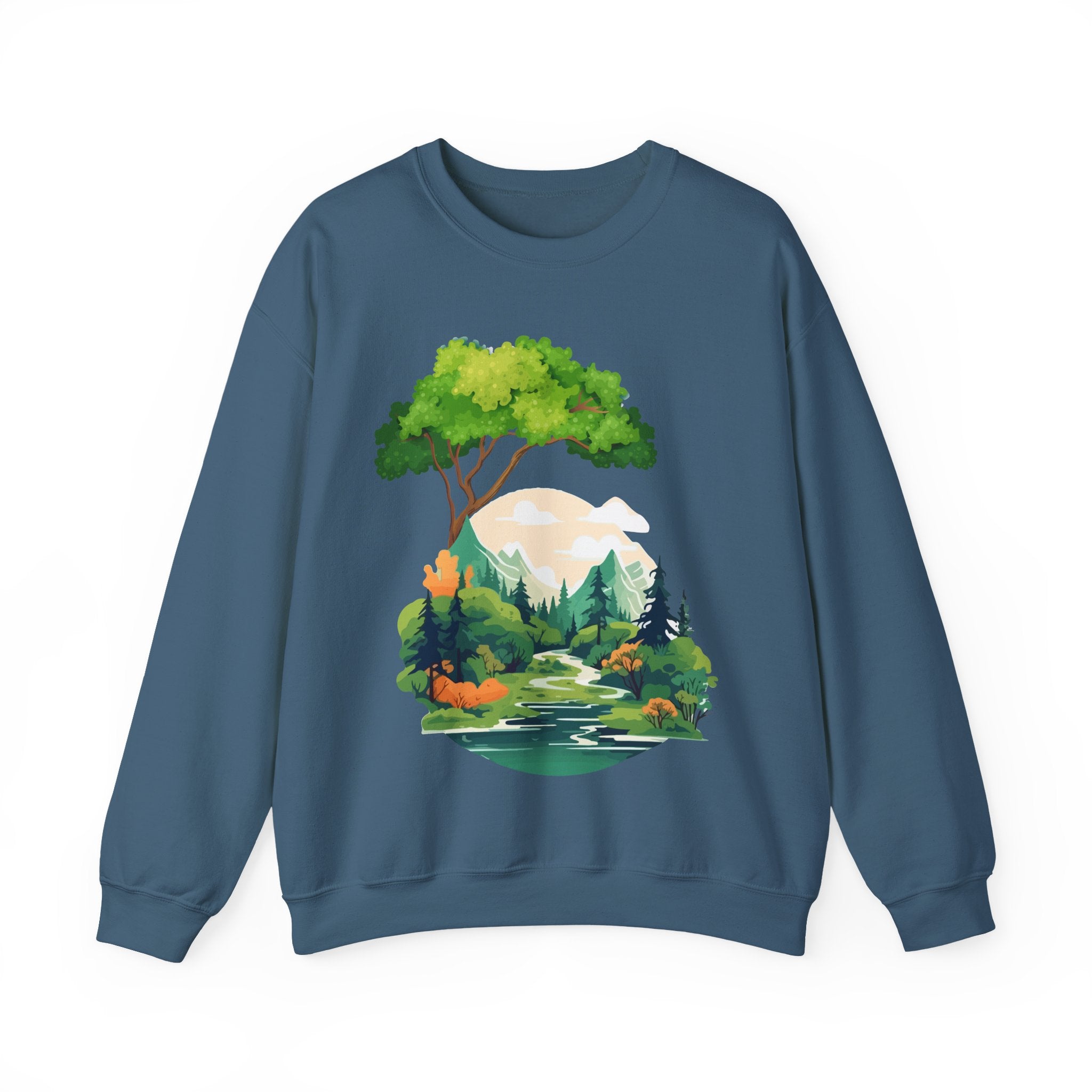 Peaceful Forest Stream Sweatshirt