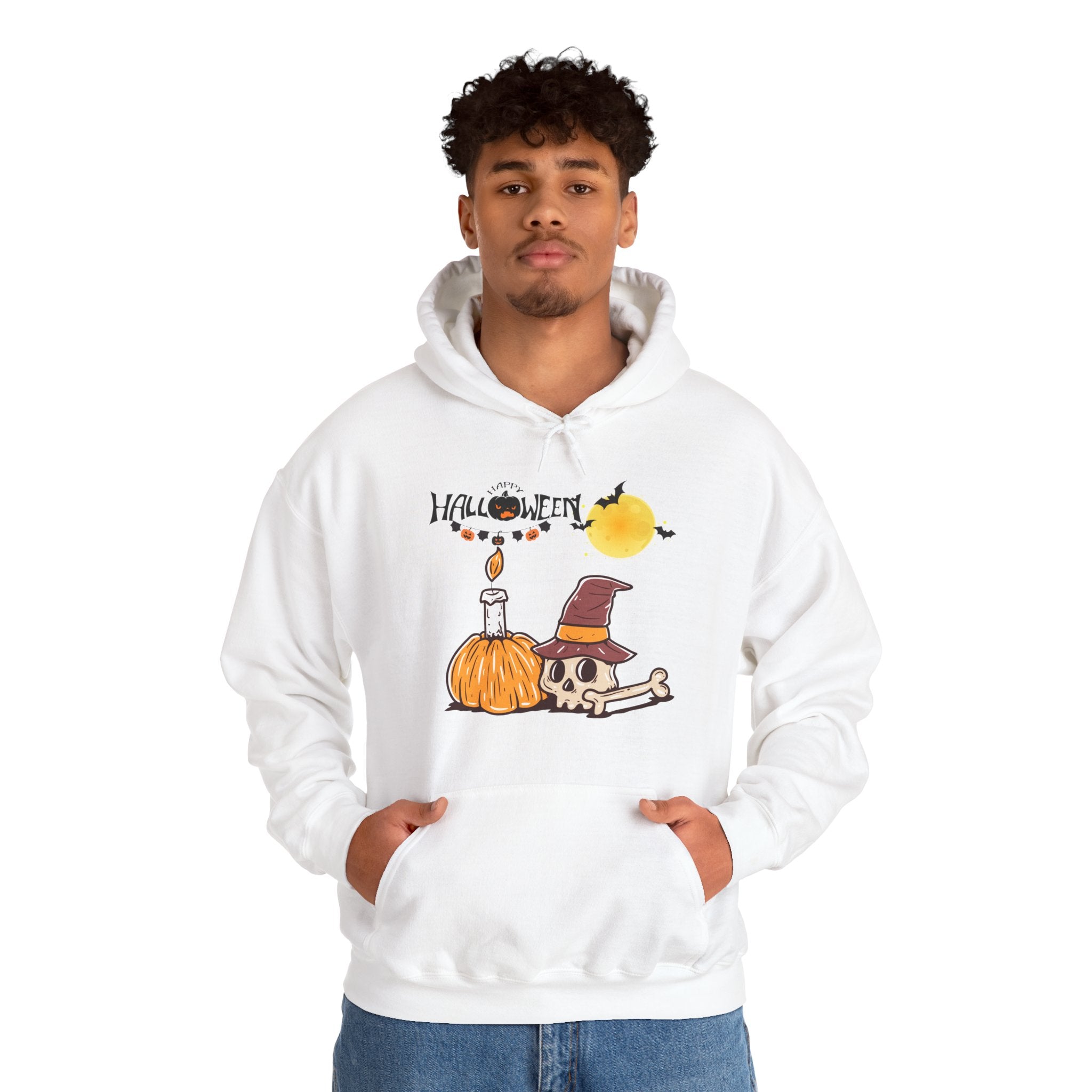 Halloween Skull Pumpkin - Unisex Hoodie