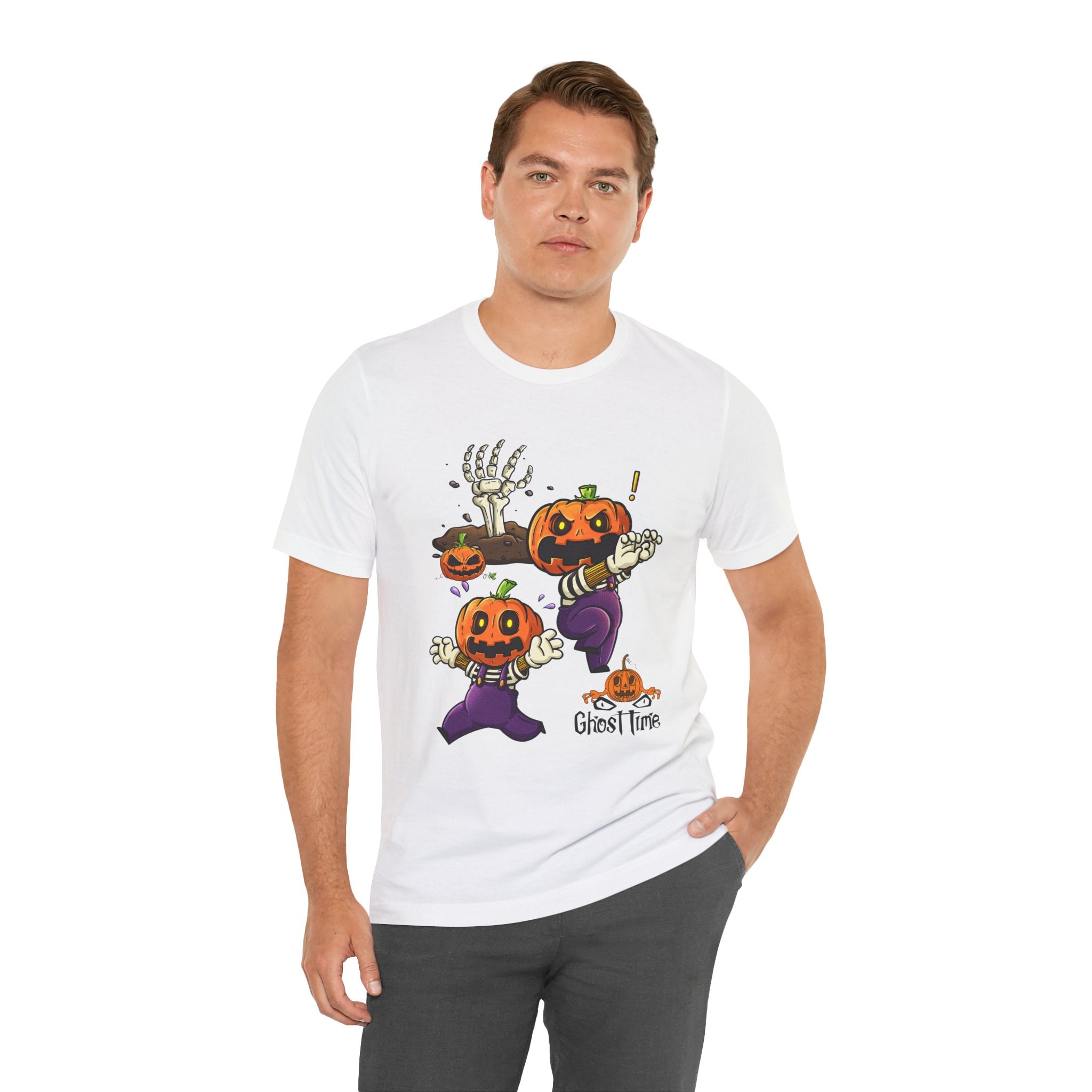 Spooky Pumpkin Graphic T-Shirt