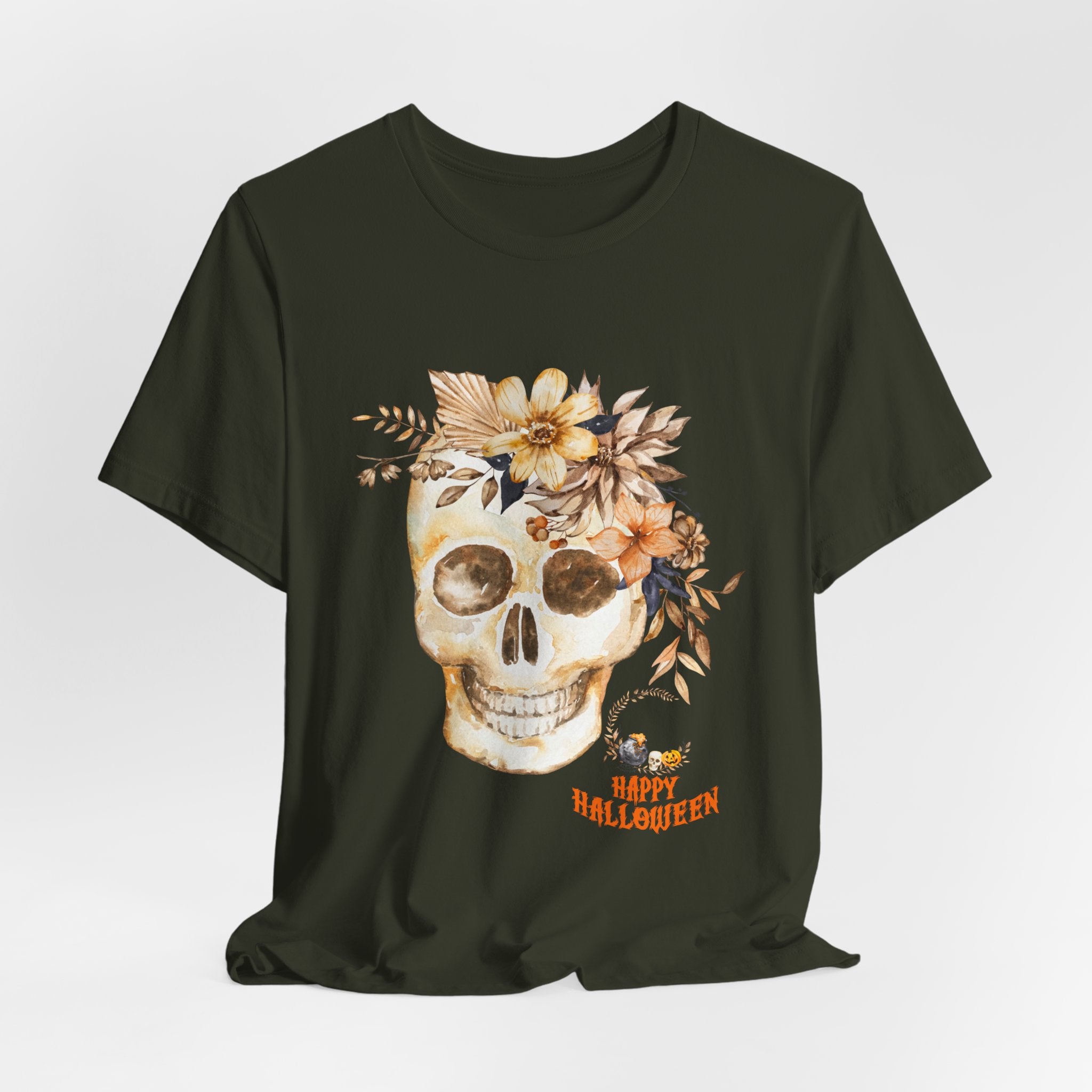 Happy Halloween Skull T-Shirt