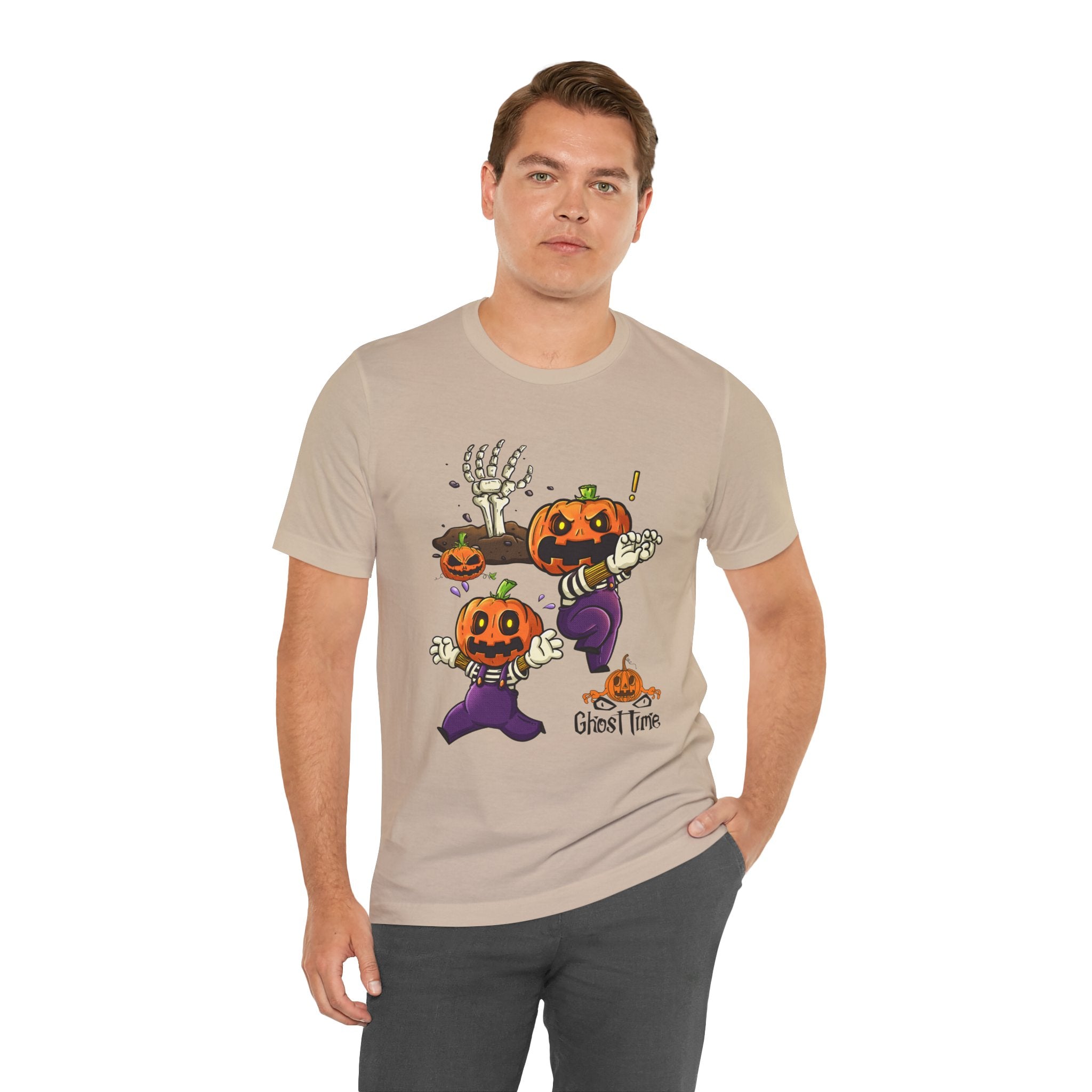 Spooky Pumpkin Graphic T-Shirt