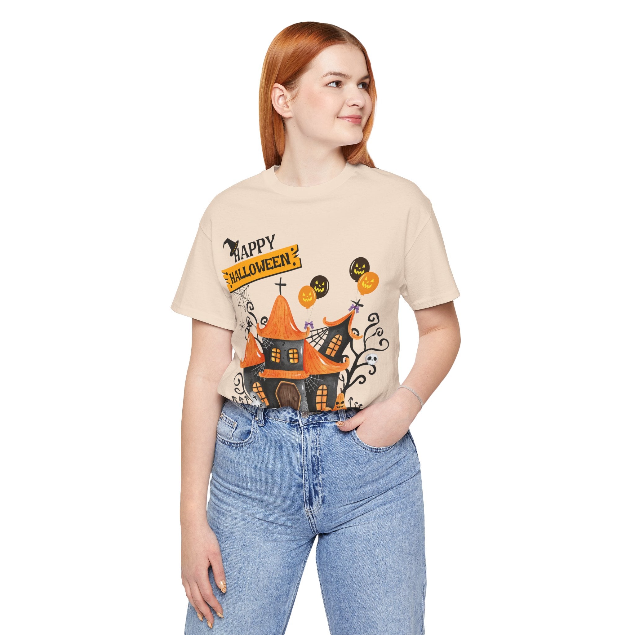 Halloween Haunted House - Unisex T-Shirt