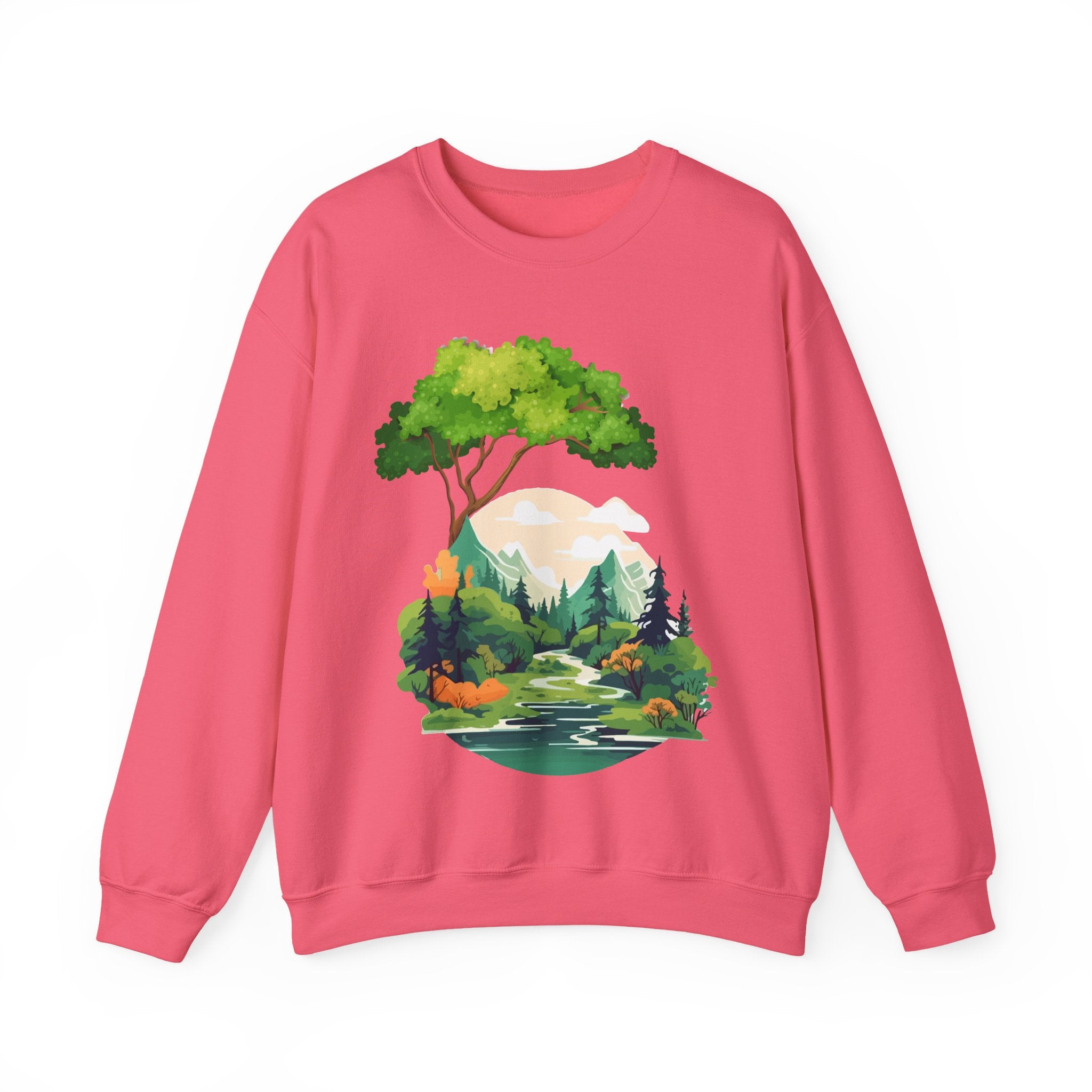 Peaceful Forest Stream Sweatshirt