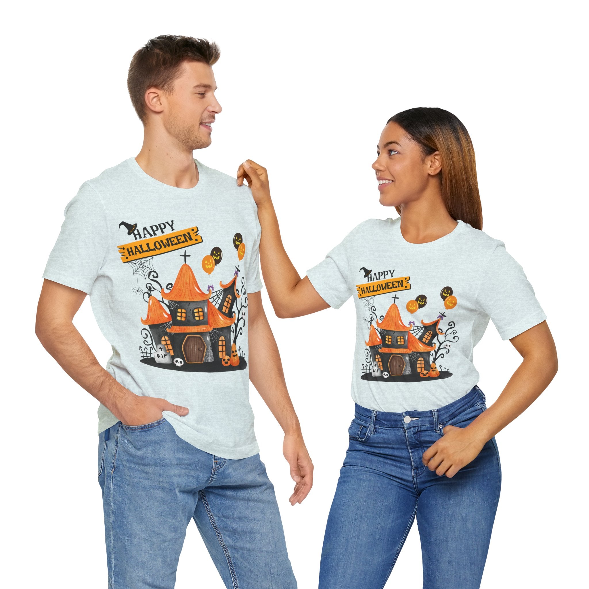 Halloween Haunted House - Unisex T-Shirt