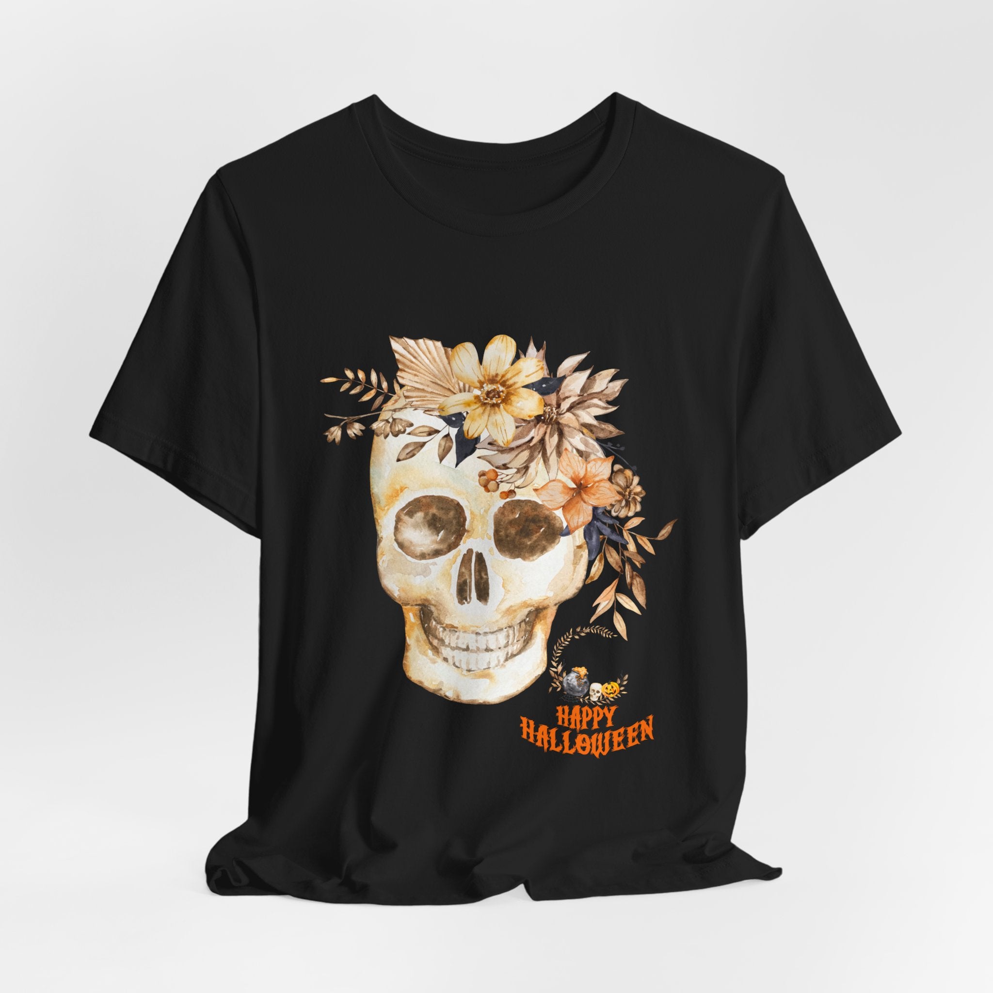 Happy Halloween Skull T-Shirt