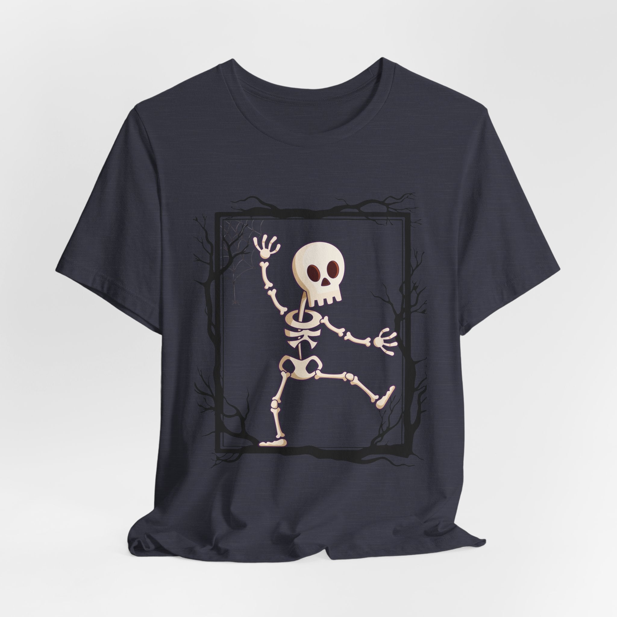 Halloween Skeleton Graphic T-Shirt