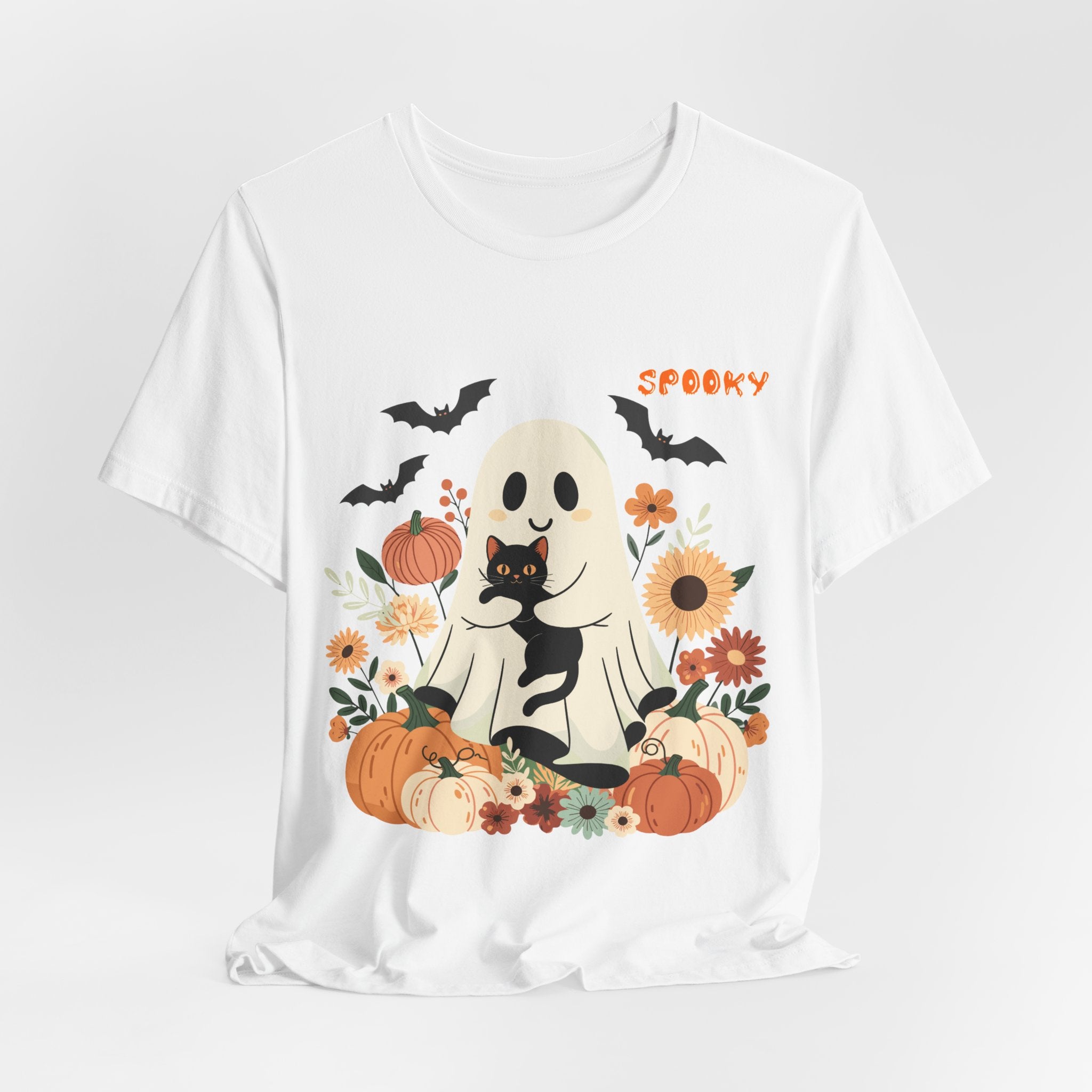 Halloween T-shirt - Cute Ghost