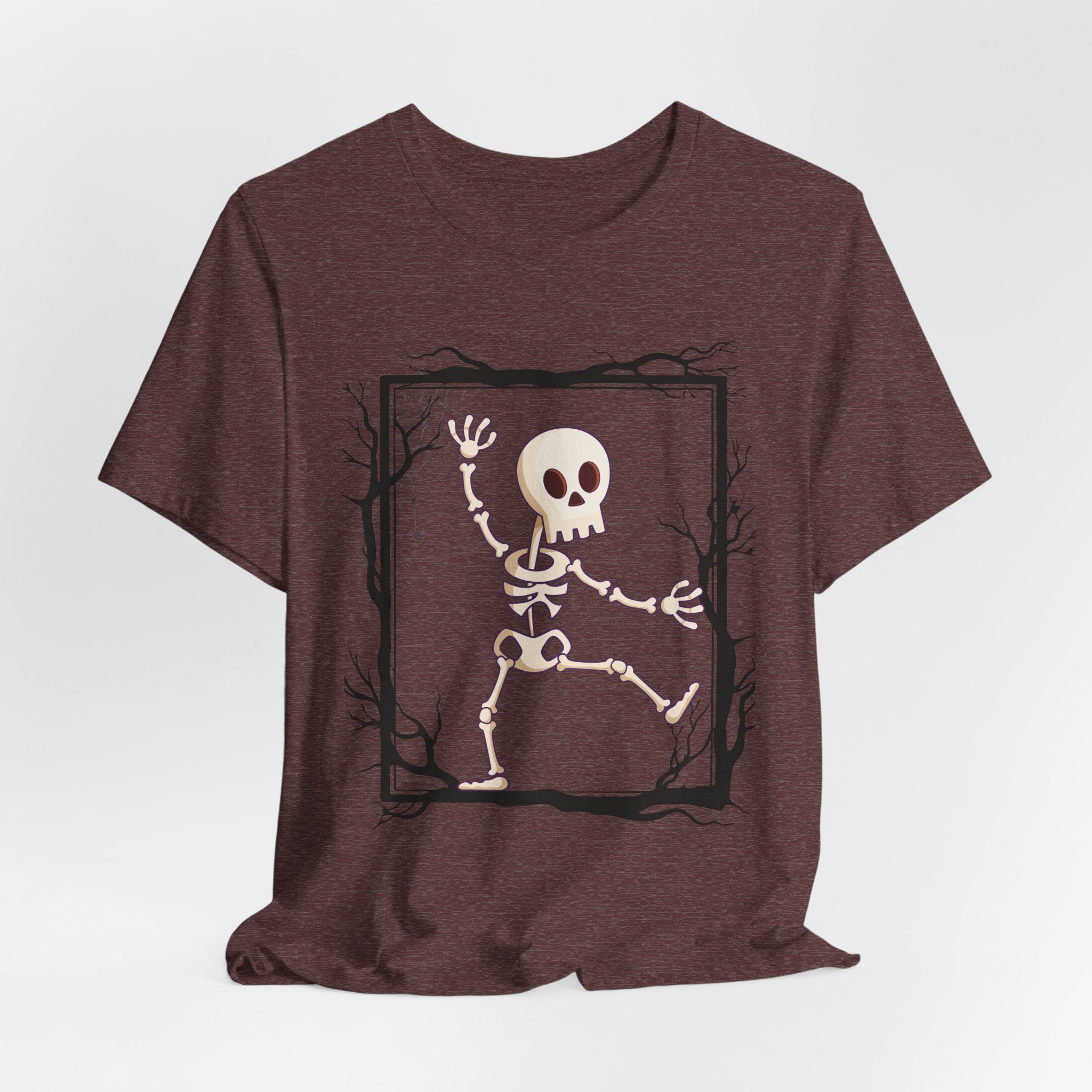 Halloween Skeleton Graphic T-Shirt