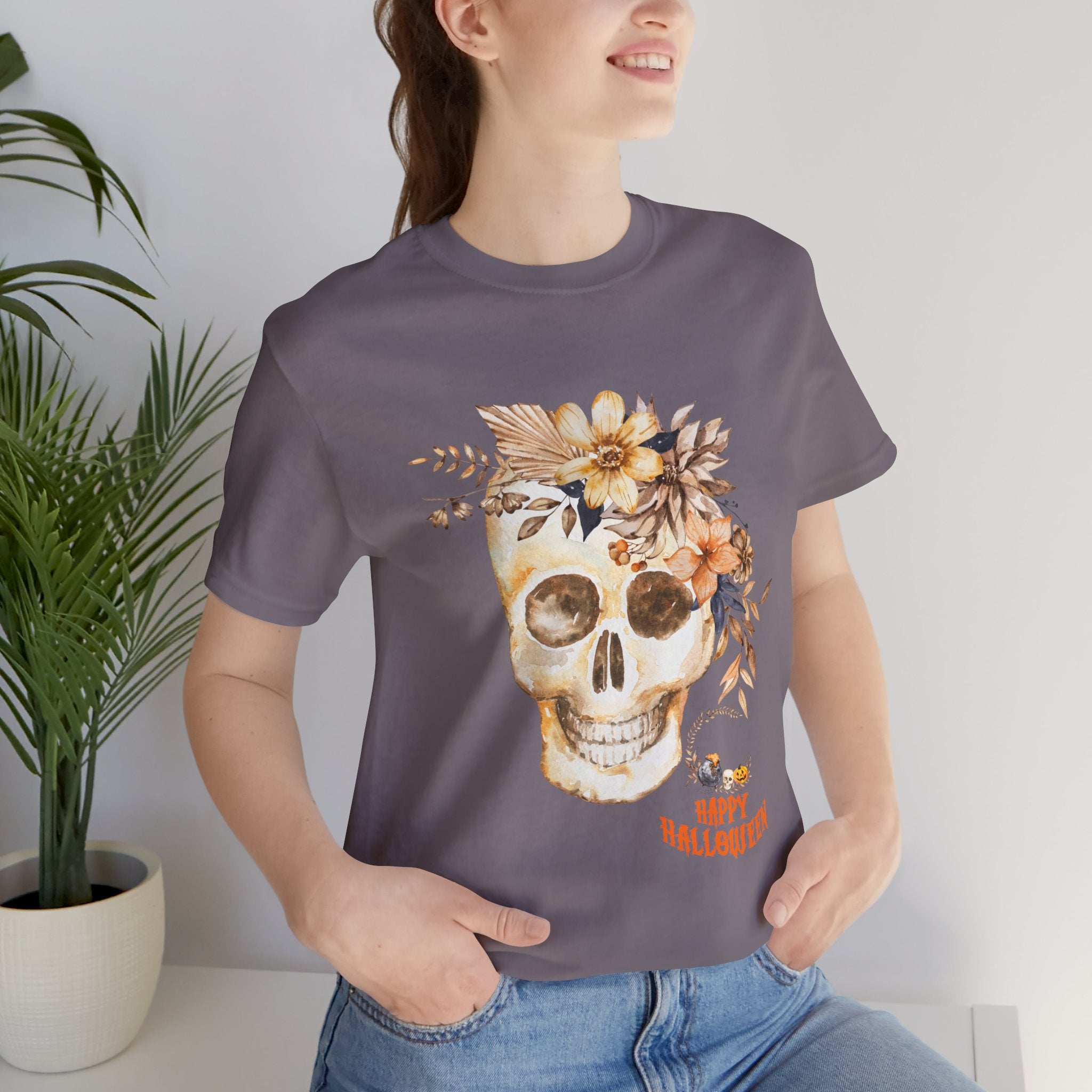 Happy Halloween Skull T-Shirt