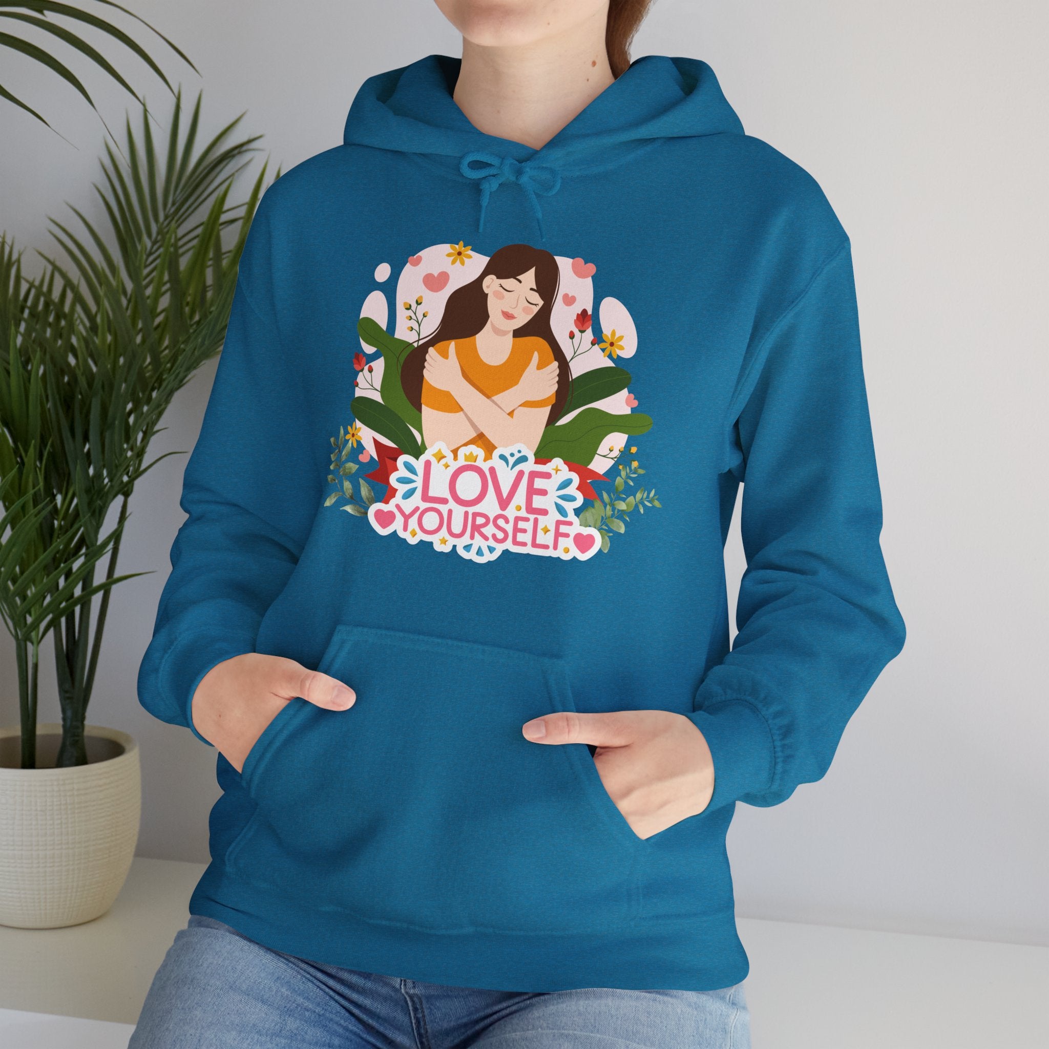 Hoodie Women - Self Love Oversized