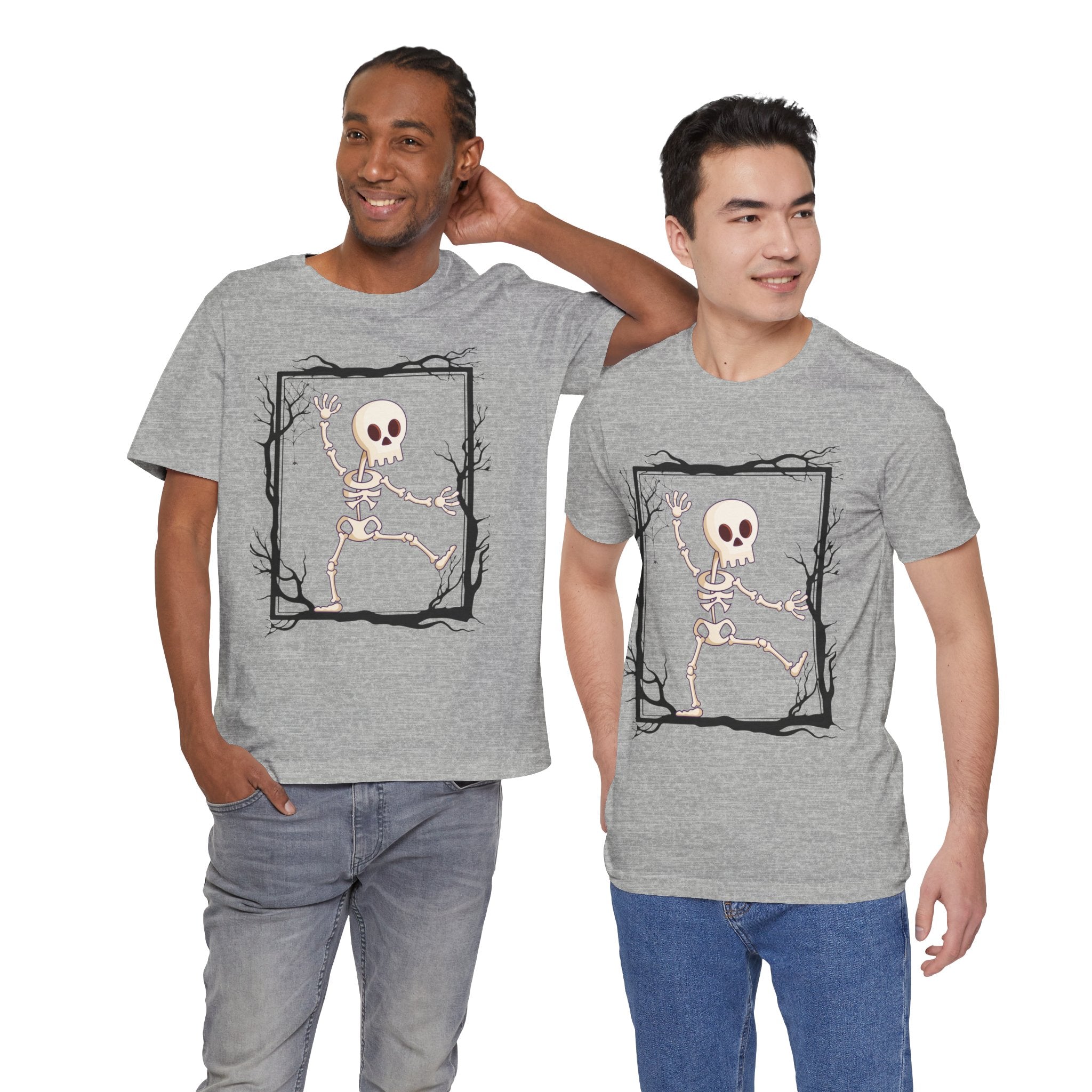 Halloween Skeleton Graphic T-Shirt