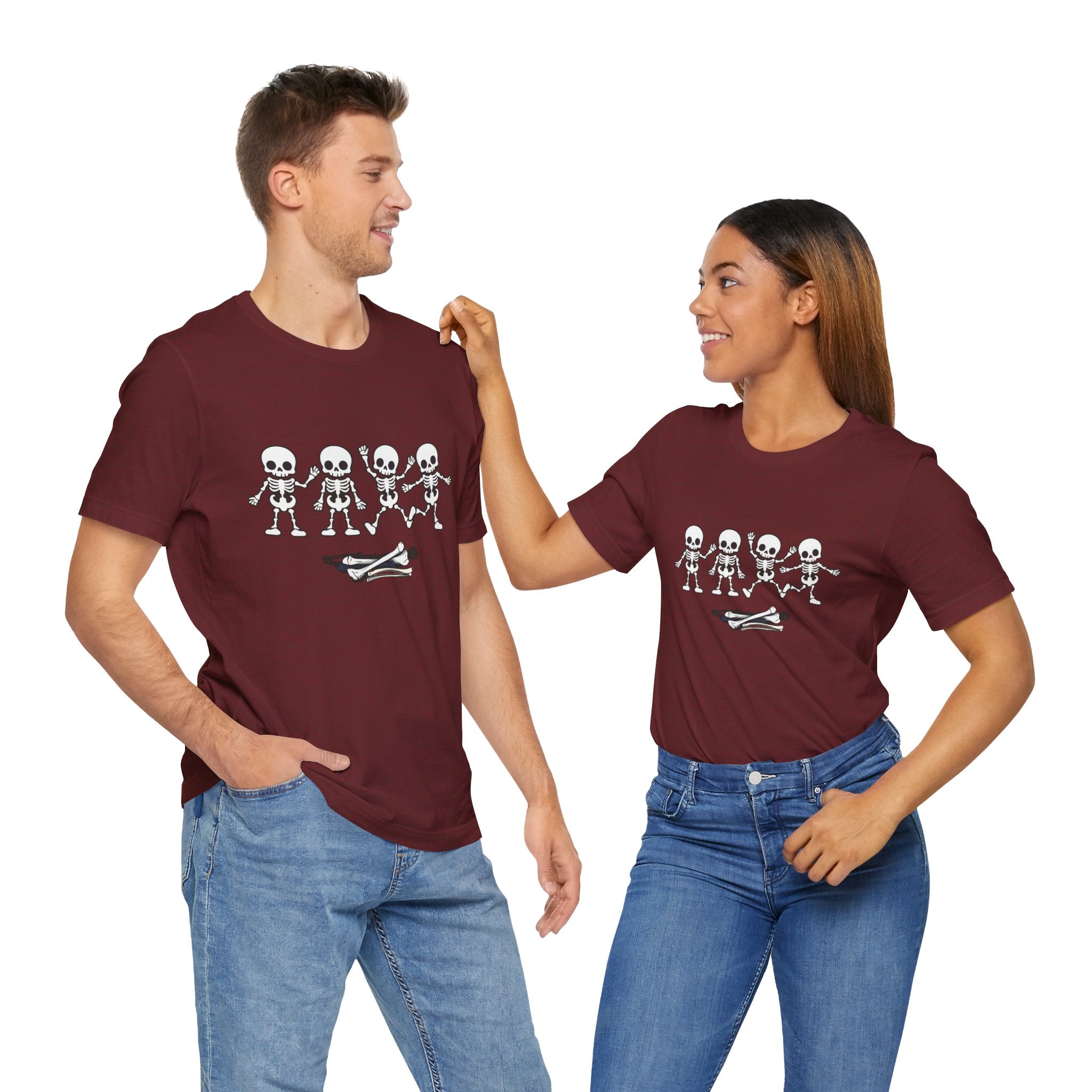 Hallowen T-shirt - Skeleton Dance