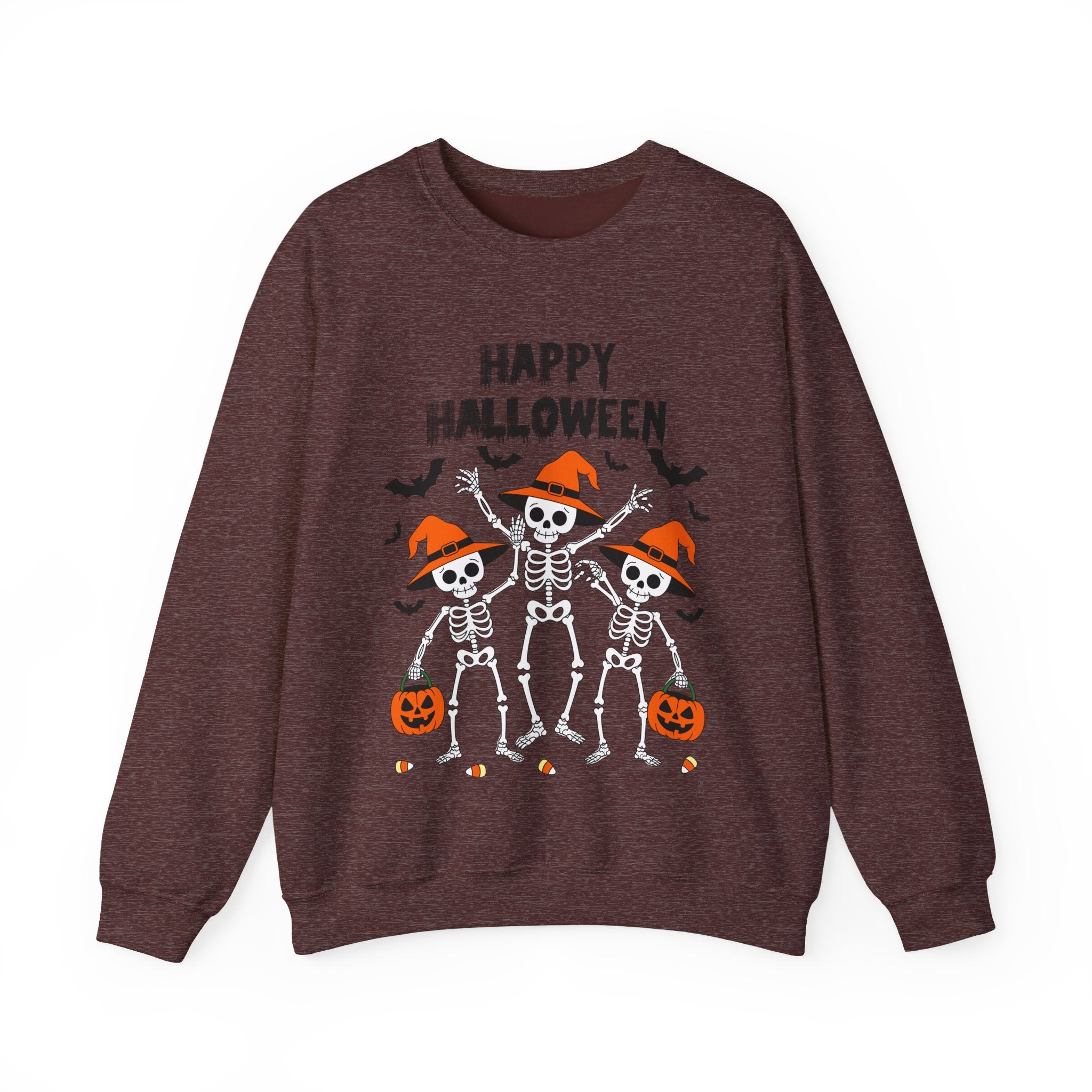 Halloween Sweatshirt - Cute Skeletons