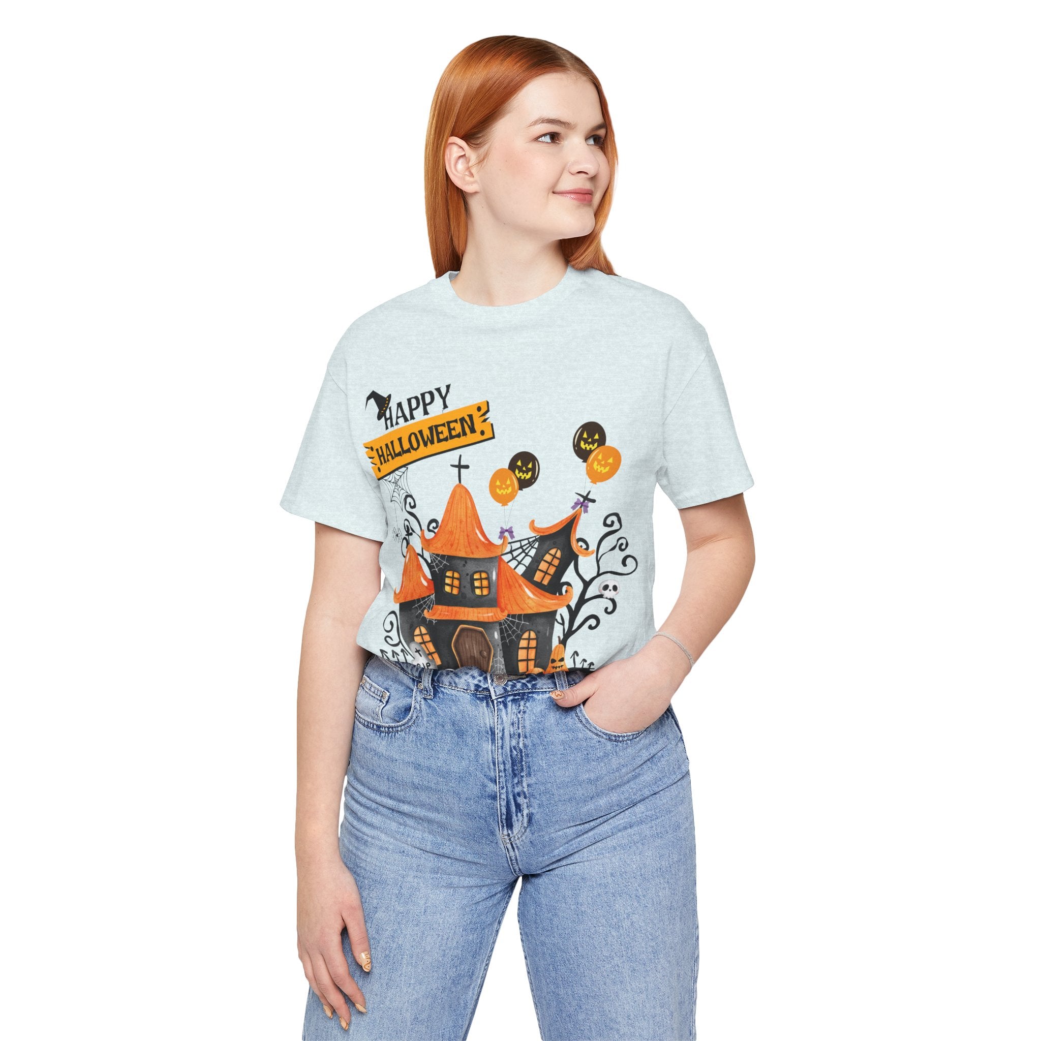 Halloween Haunted House - Unisex T-Shirt