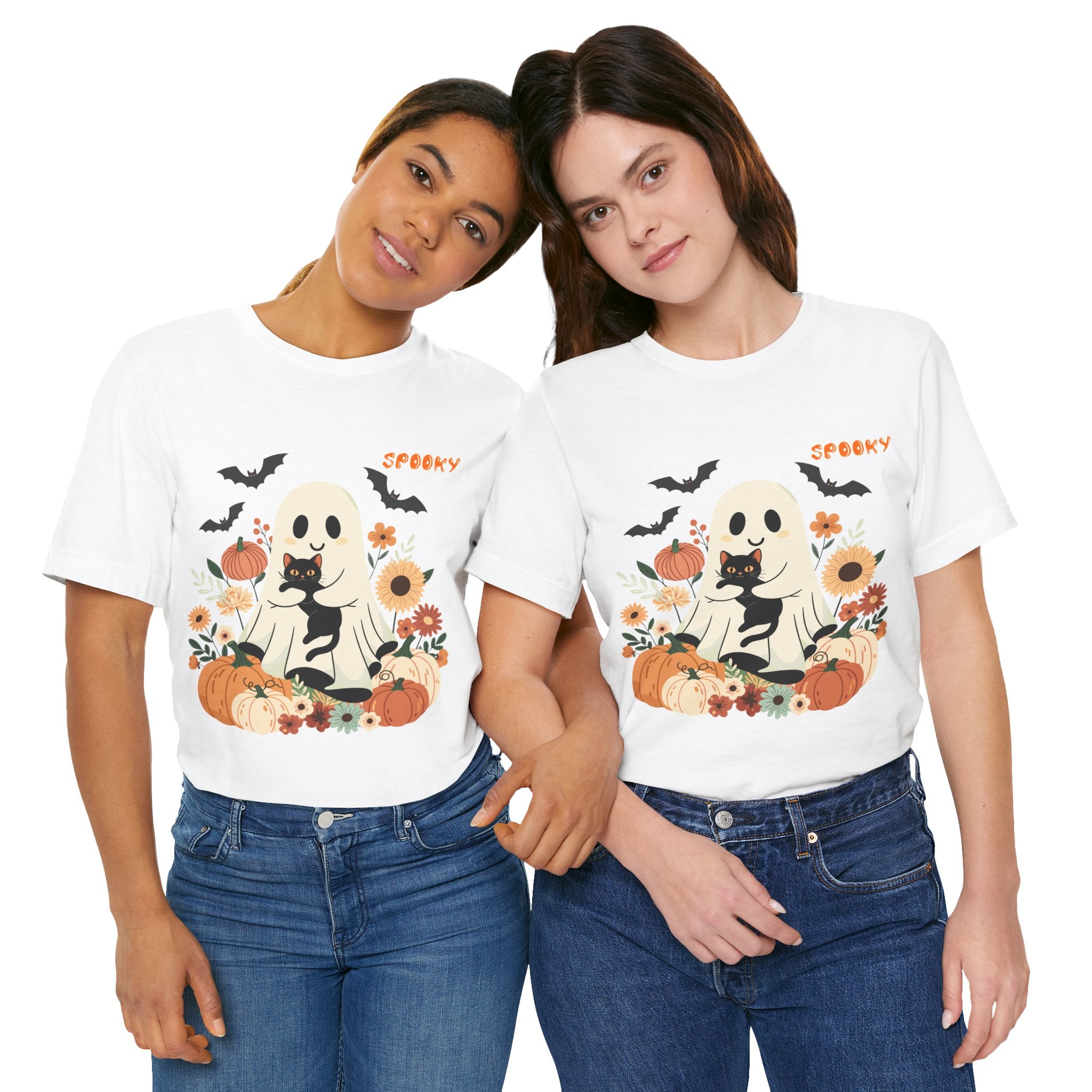 Halloween T-shirt - Cute Ghost
