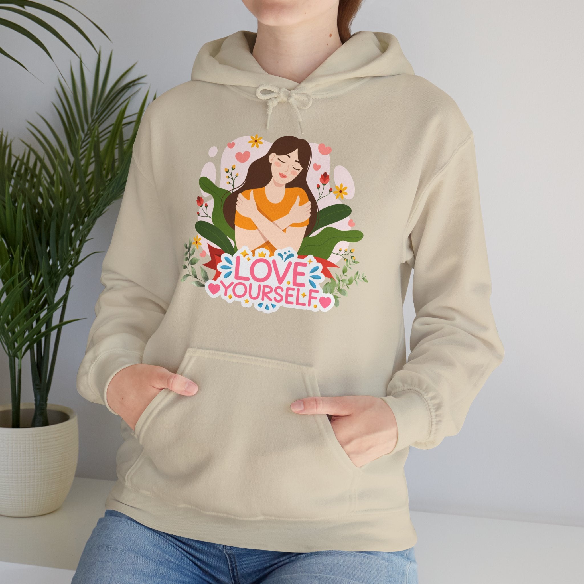 Hoodie Women - Self Love Oversized