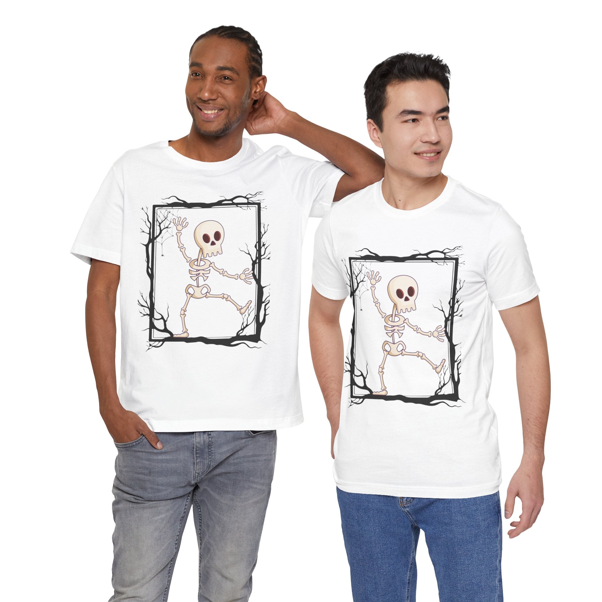 Halloween Skeleton Graphic T-Shirt
