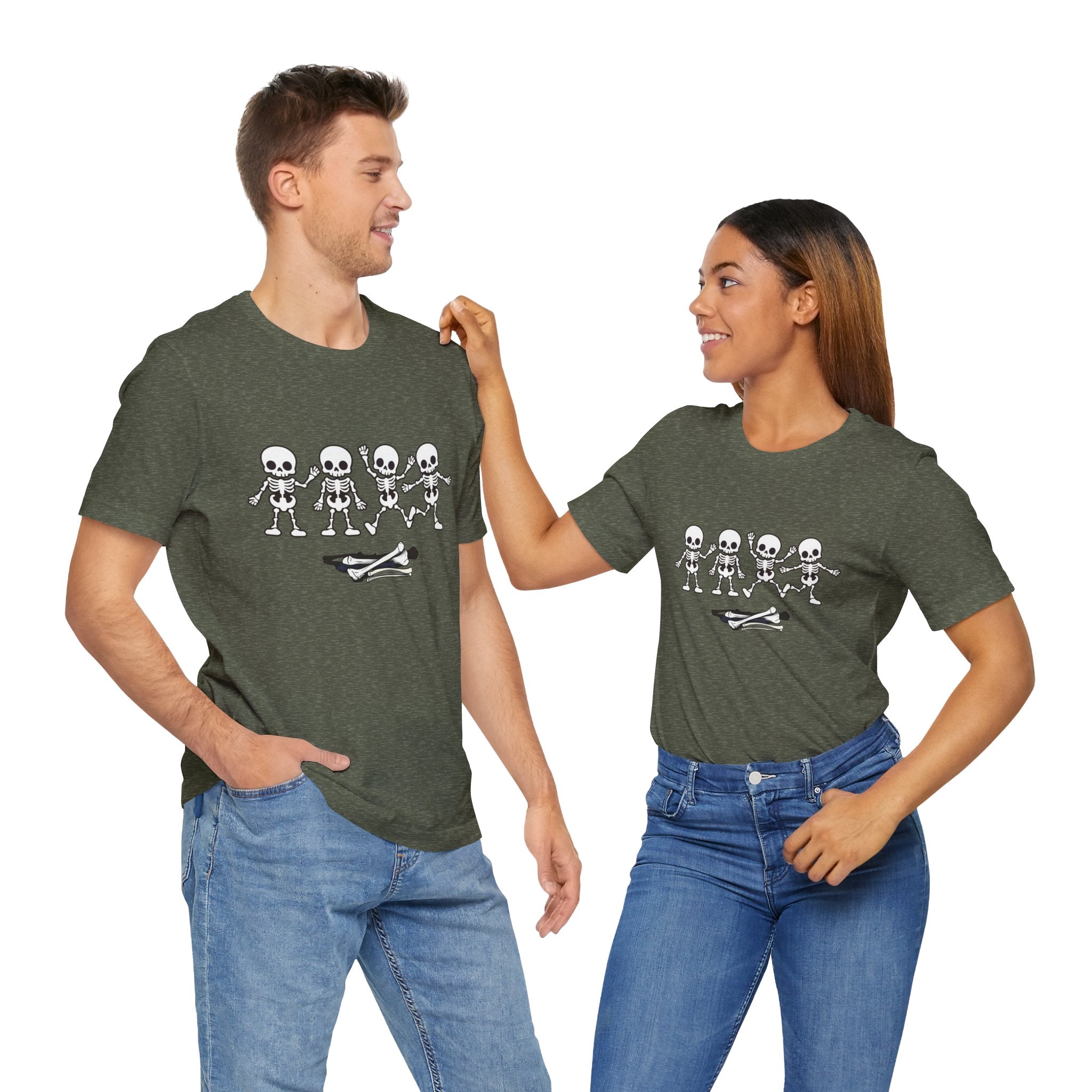 Hallowen T-shirt - Skeleton Dance