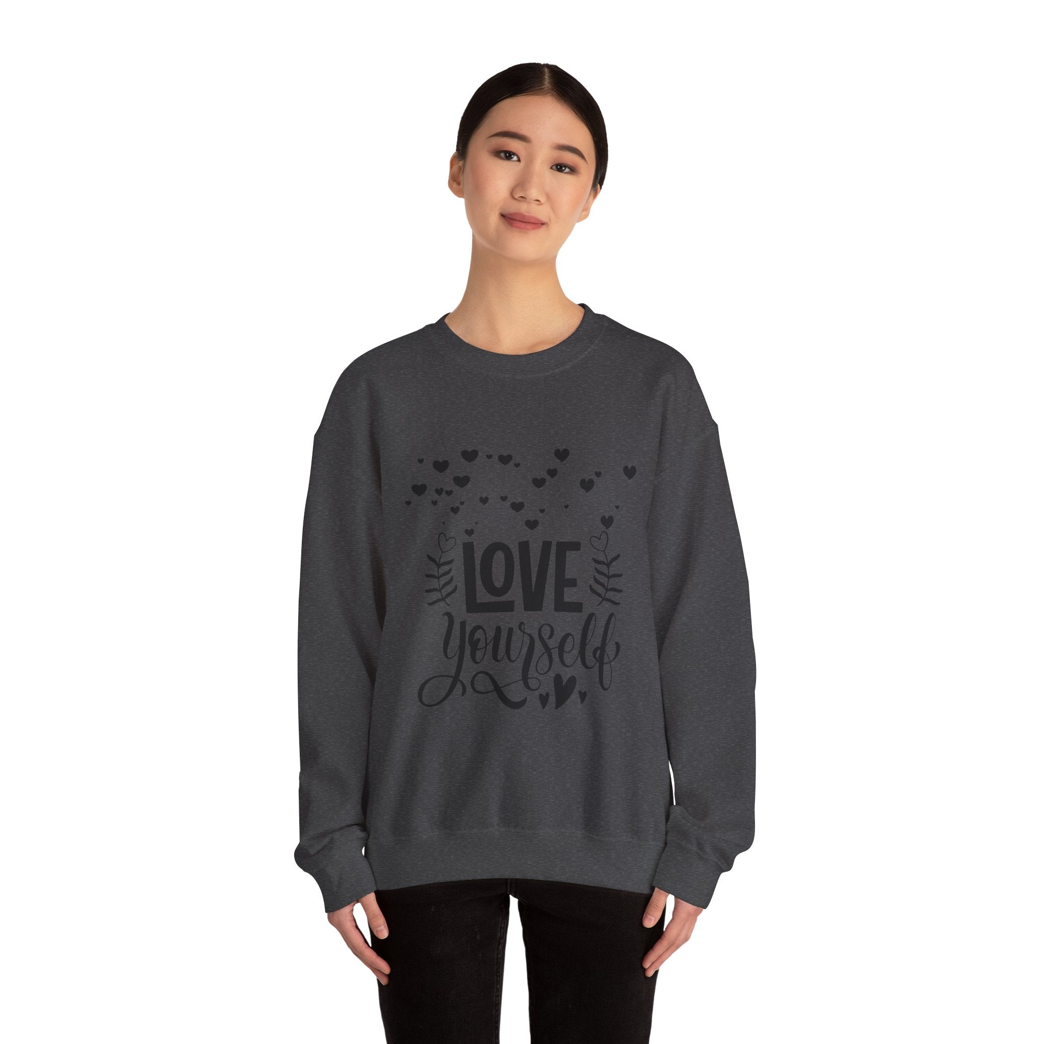 Unisex Crewneck Sweatshirt - "Love Yourself"