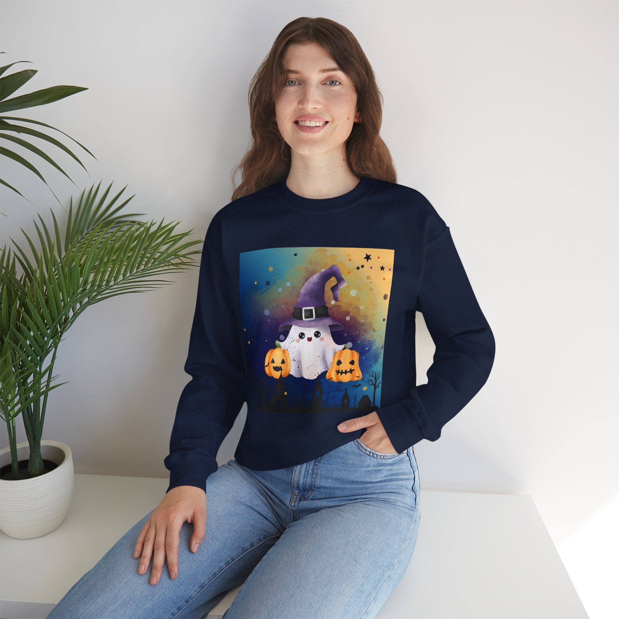 Halloween Sweatshirt - Slay all night
