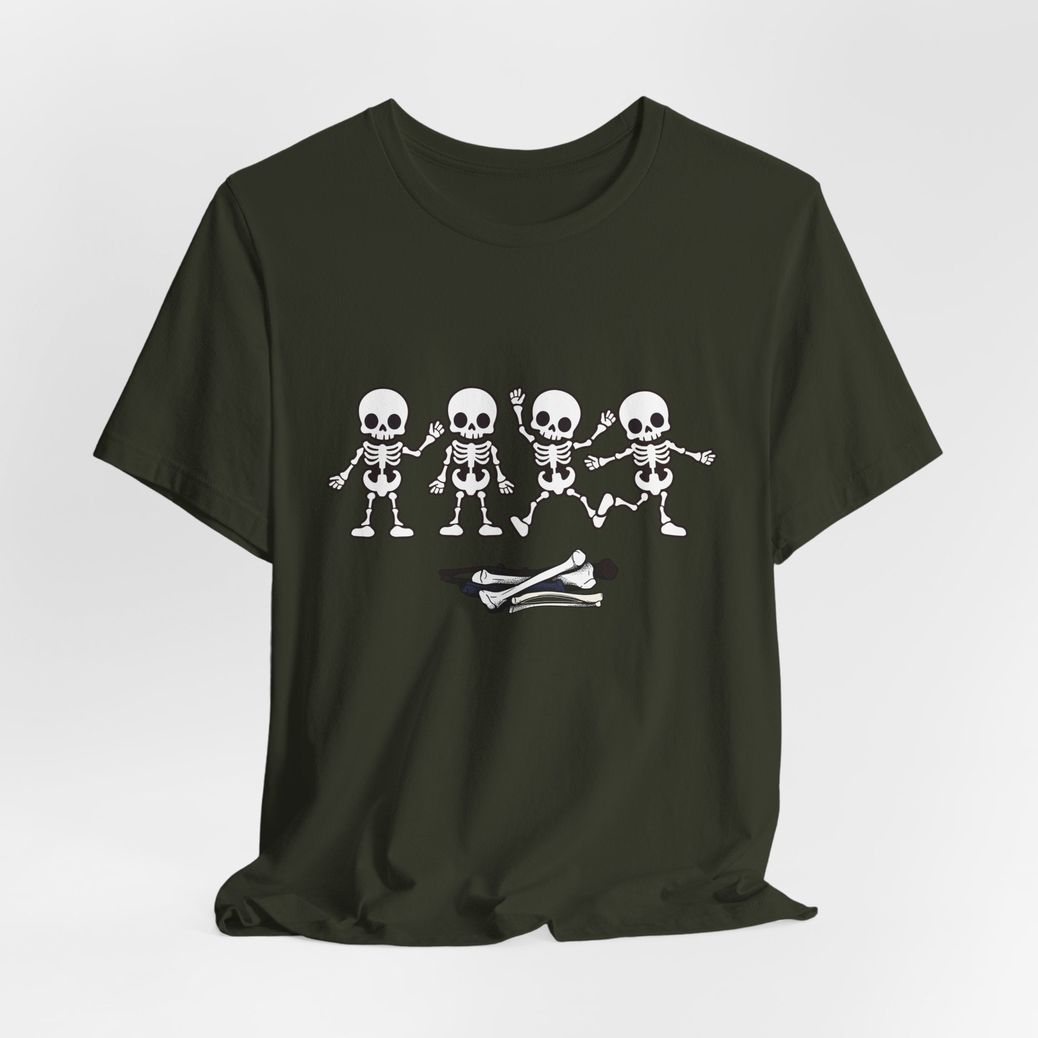 Hallowen T-shirt - Skeleton Dance