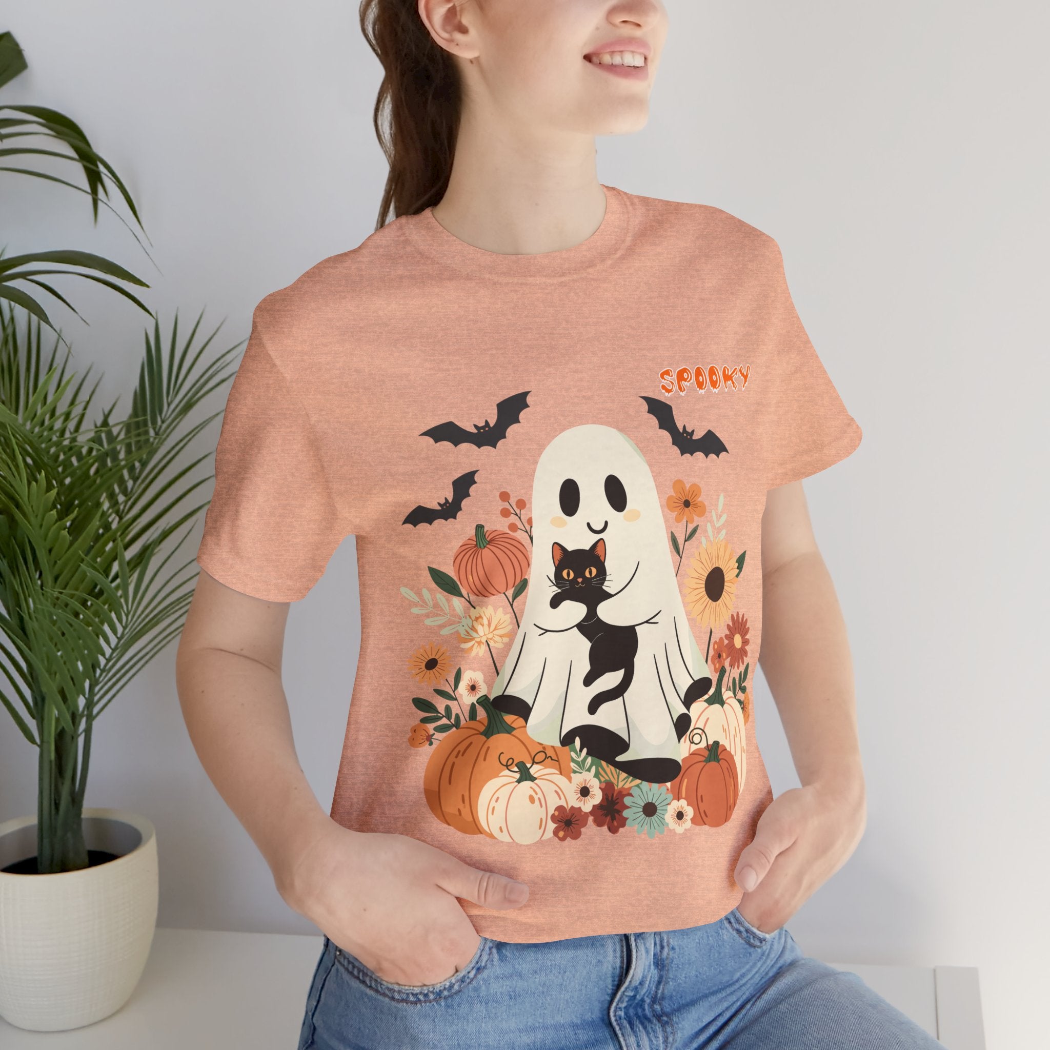 Halloween T-shirt - Cute Ghost