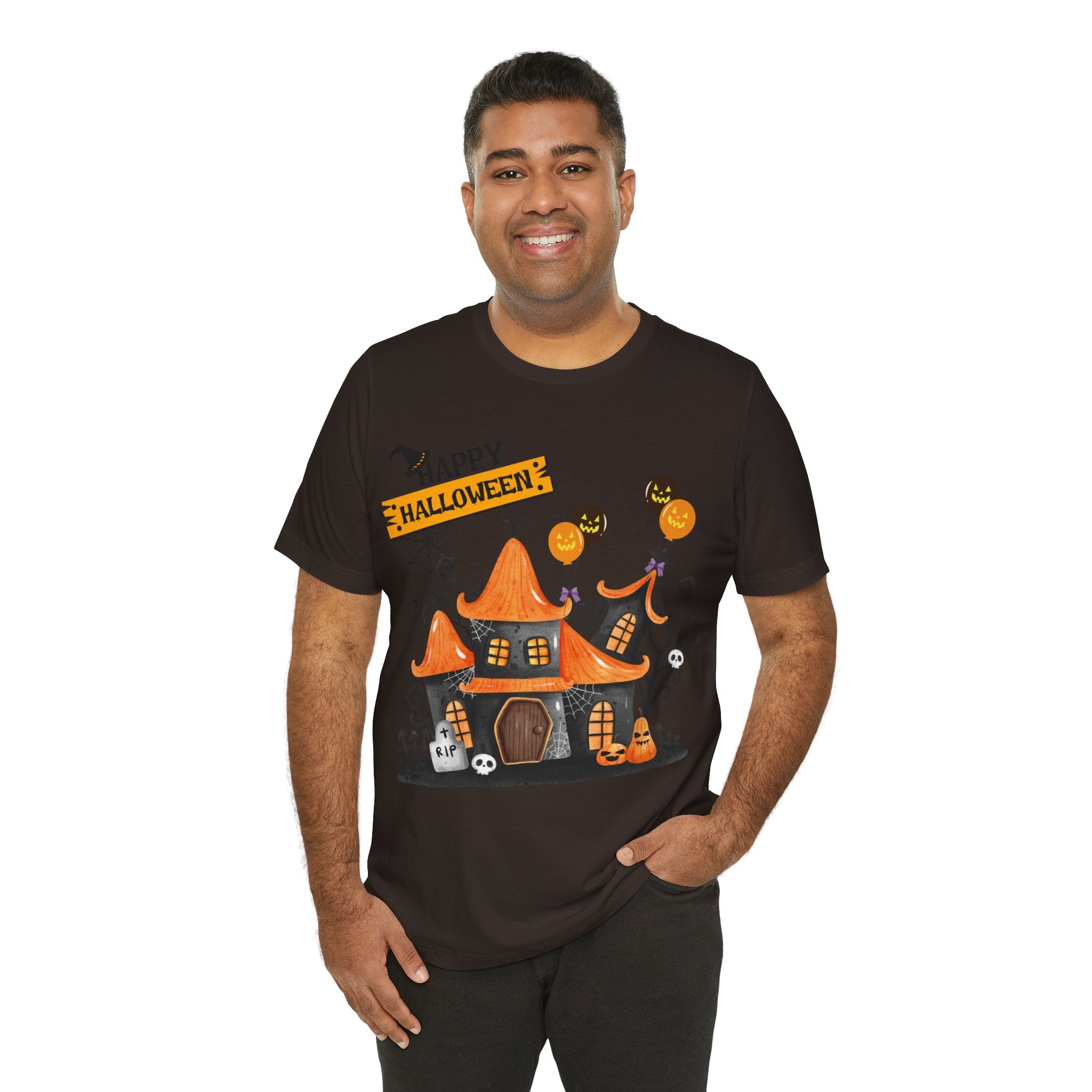 Halloween Haunted House - Unisex T-Shirt