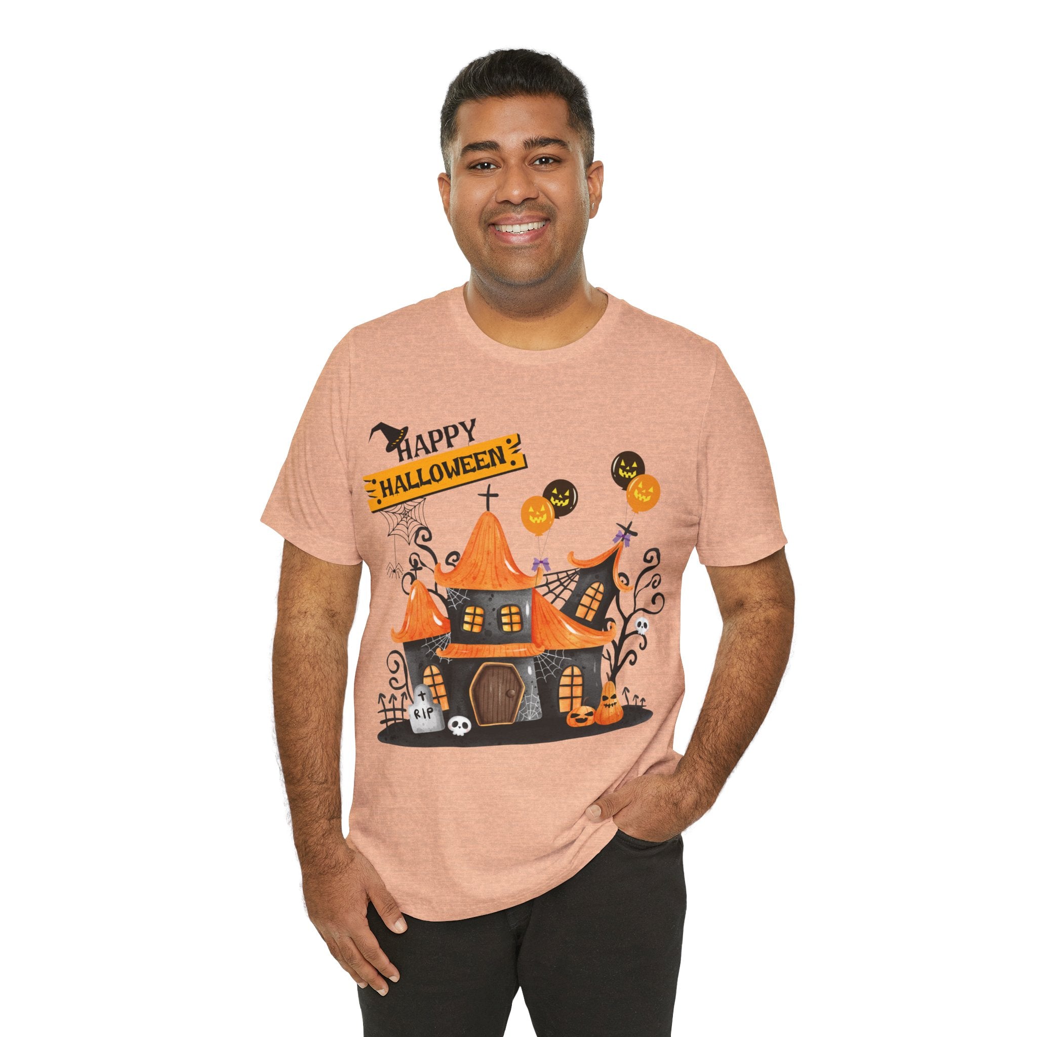 Halloween Haunted House - Unisex T-Shirt