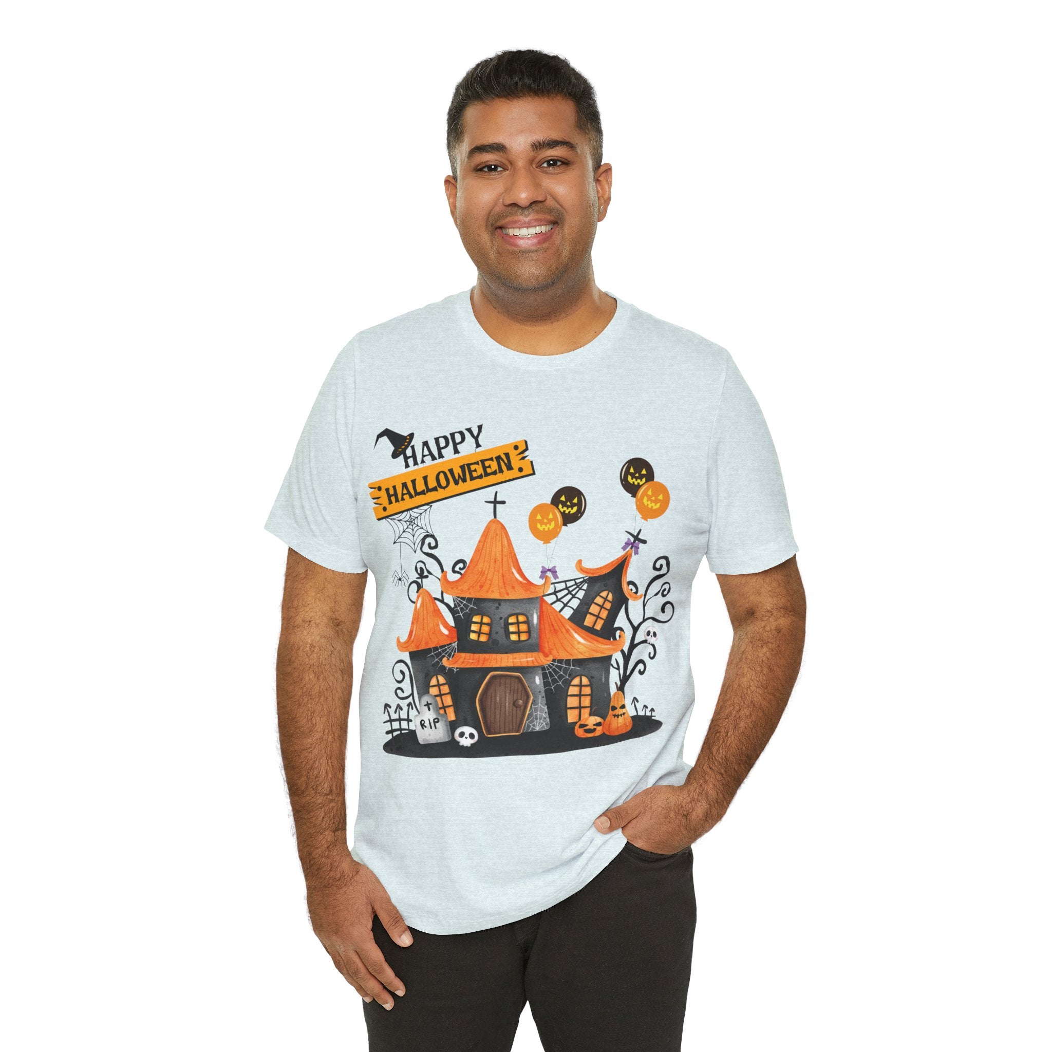 Halloween Haunted House - Unisex T-Shirt