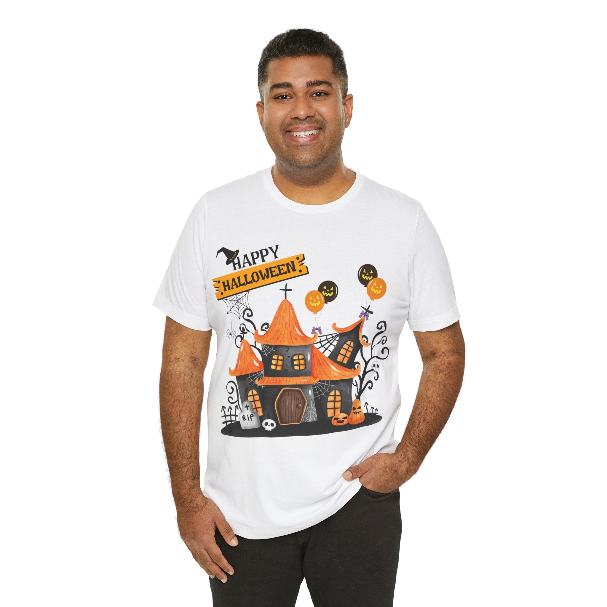 Halloween Haunted House - Unisex T-Shirt