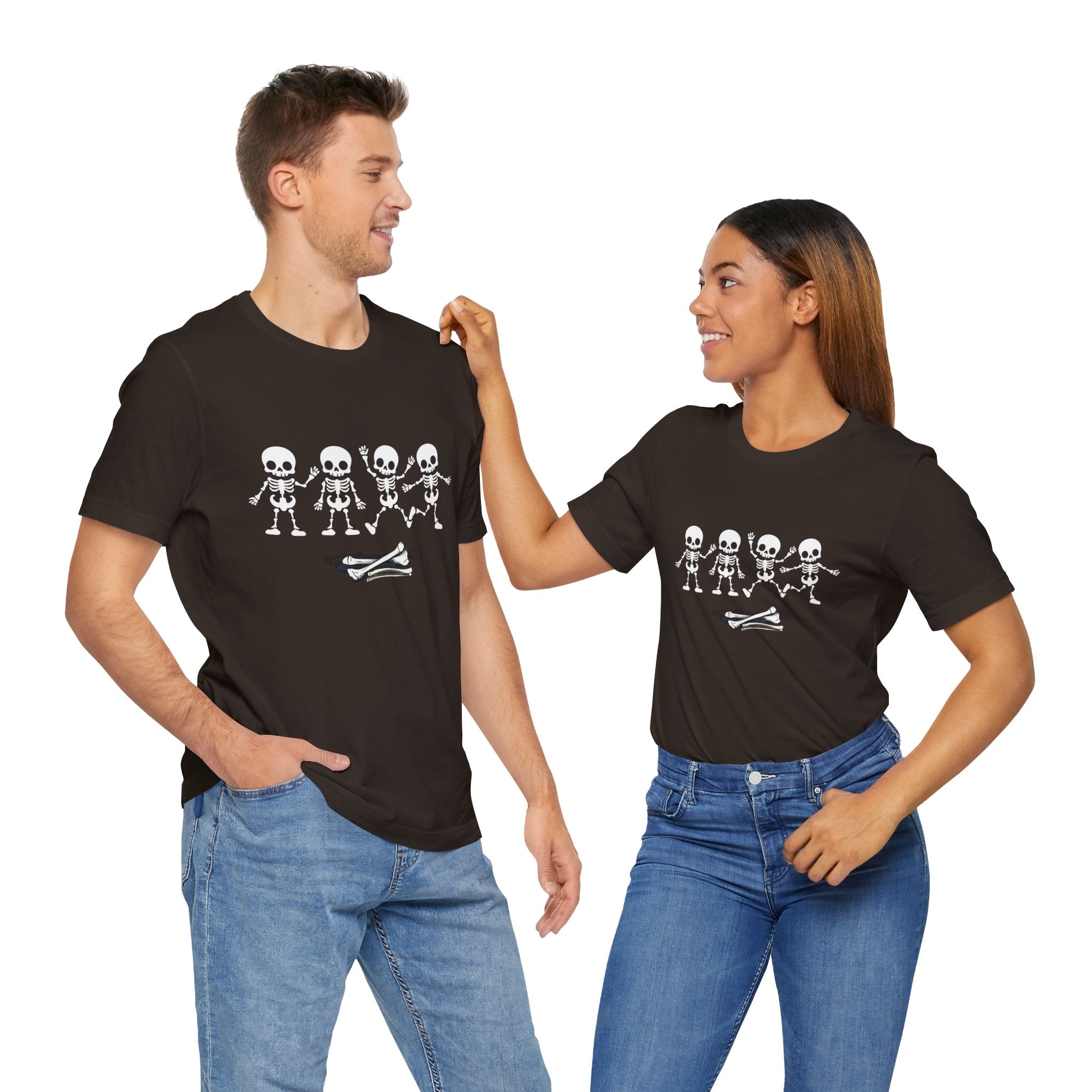 Hallowen T-shirt - Skeleton Dance