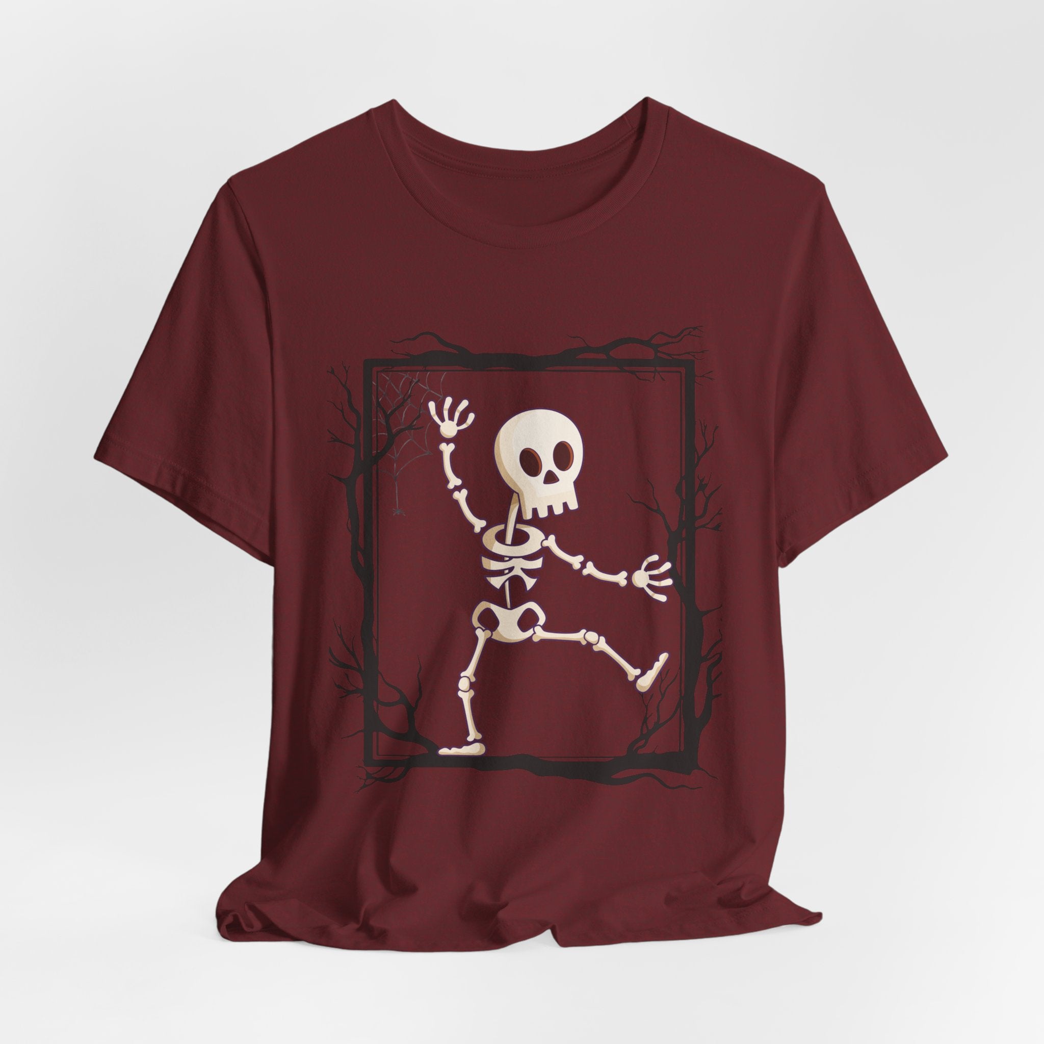 Halloween Skeleton Graphic T-Shirt