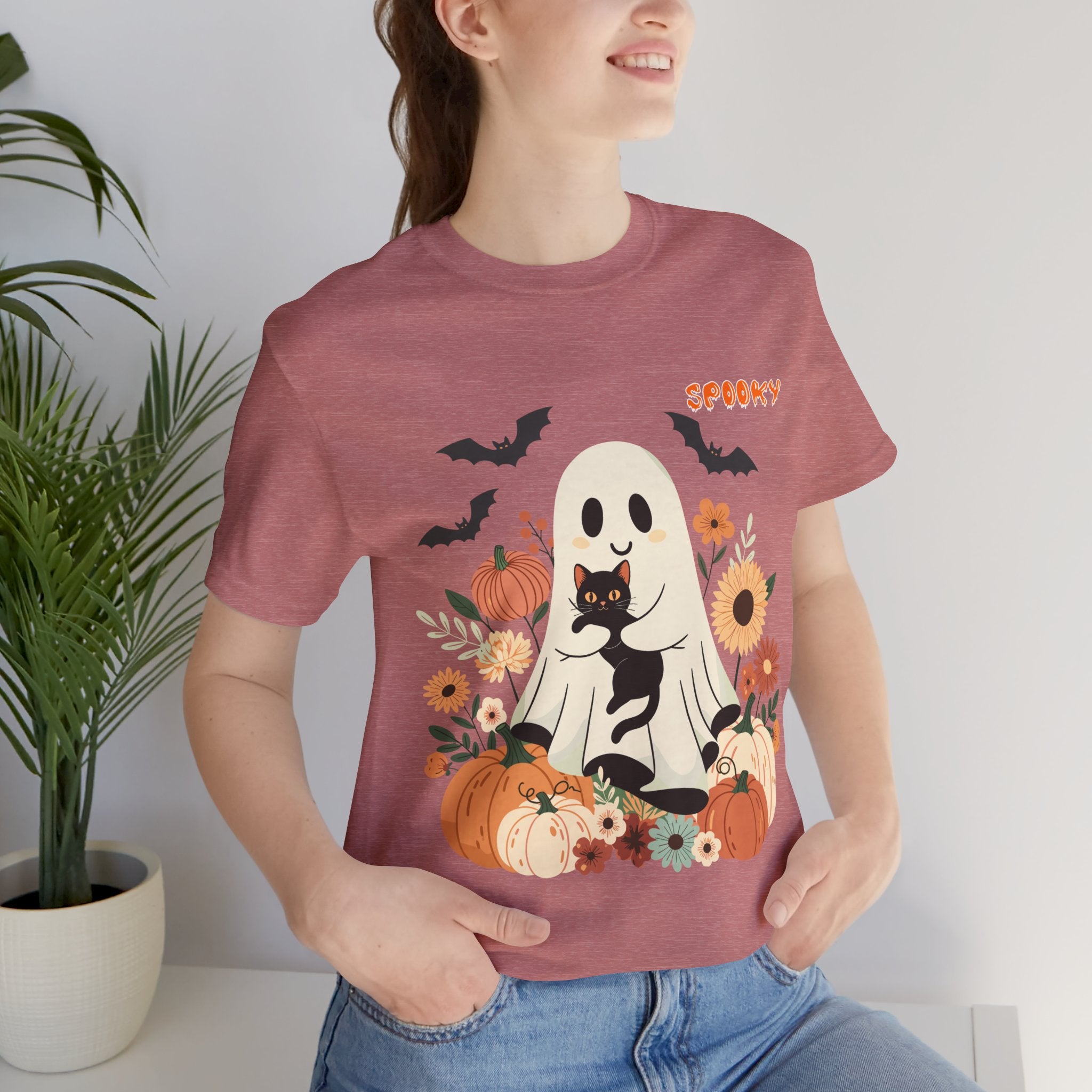 Halloween T-shirt - Cute Ghost