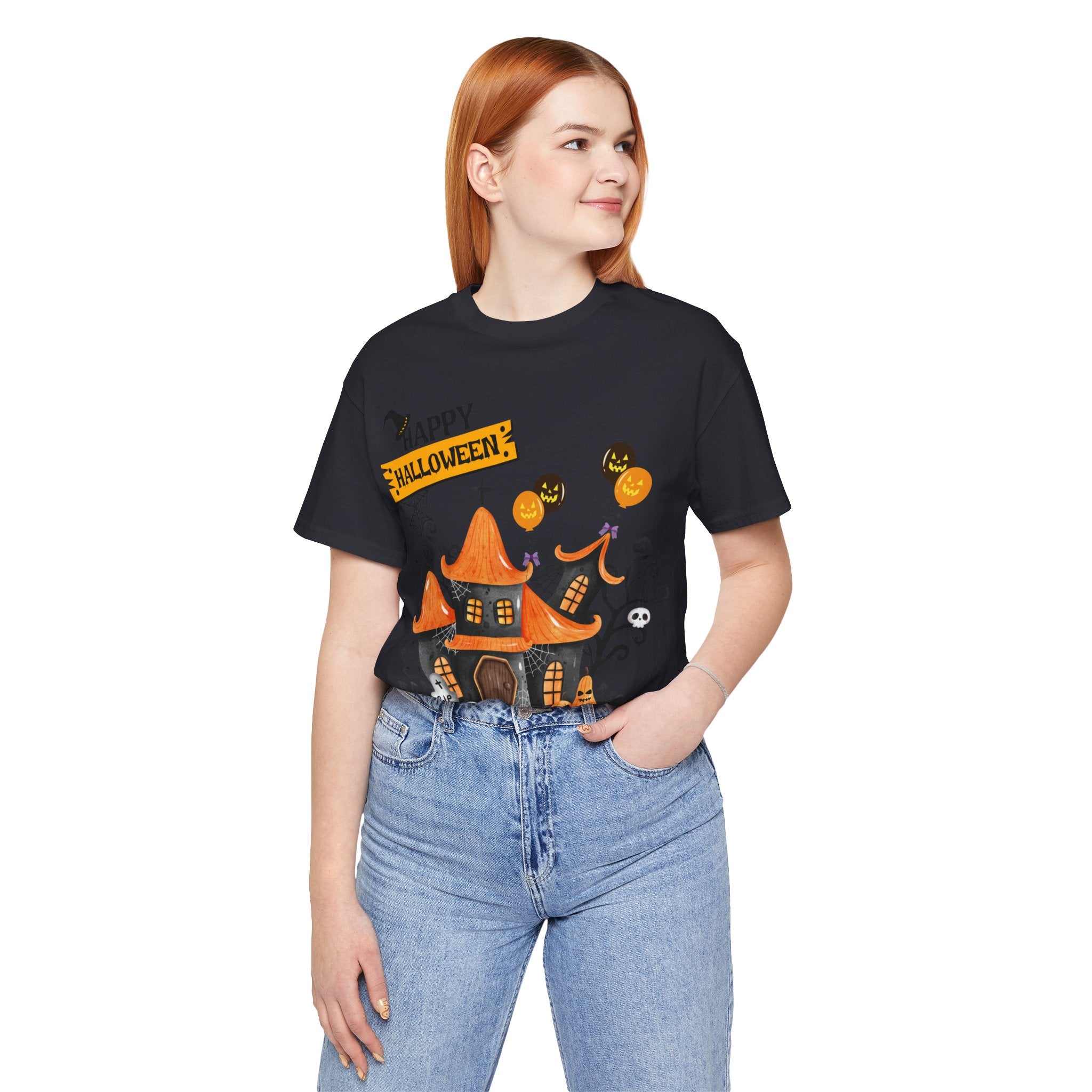 Halloween Haunted House - Unisex T-Shirt