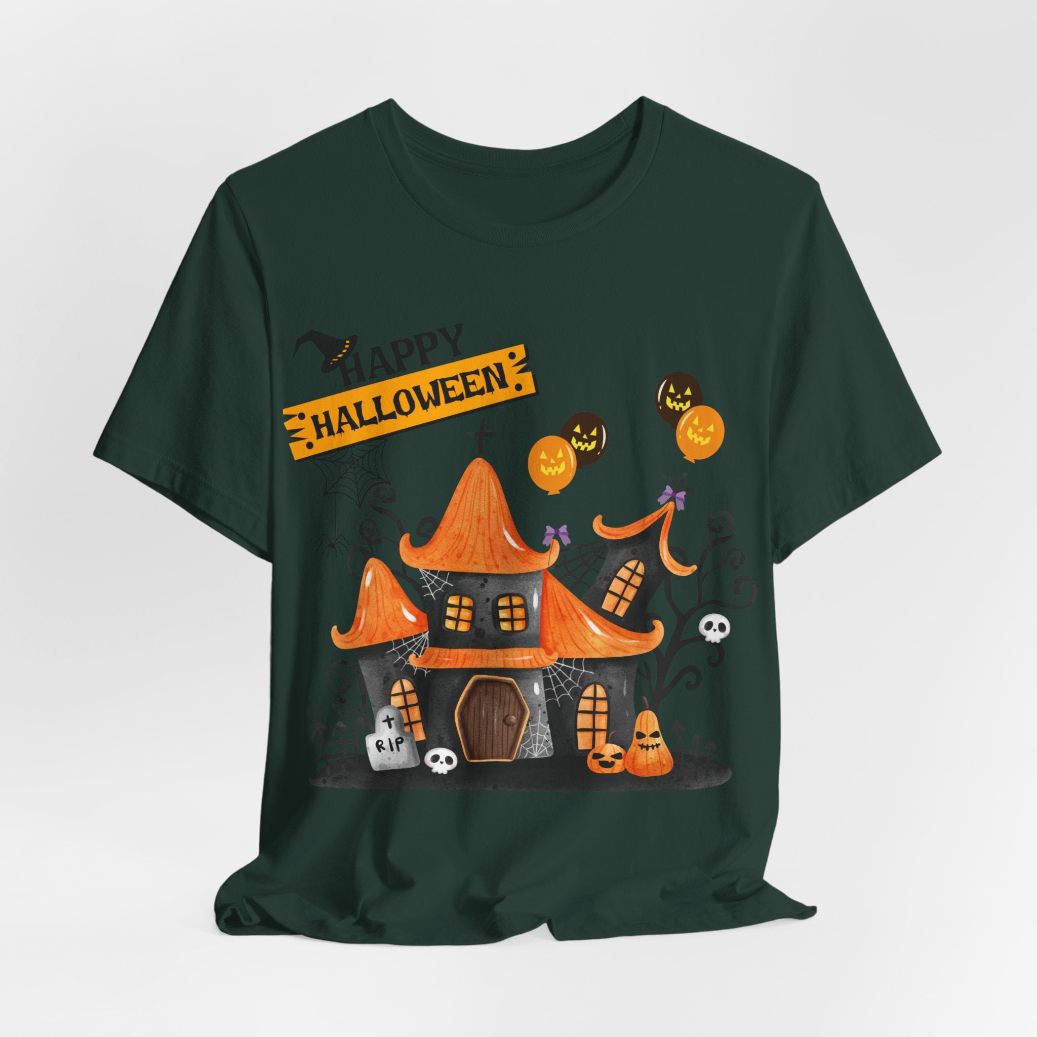 Halloween Haunted House - Unisex T-Shirt