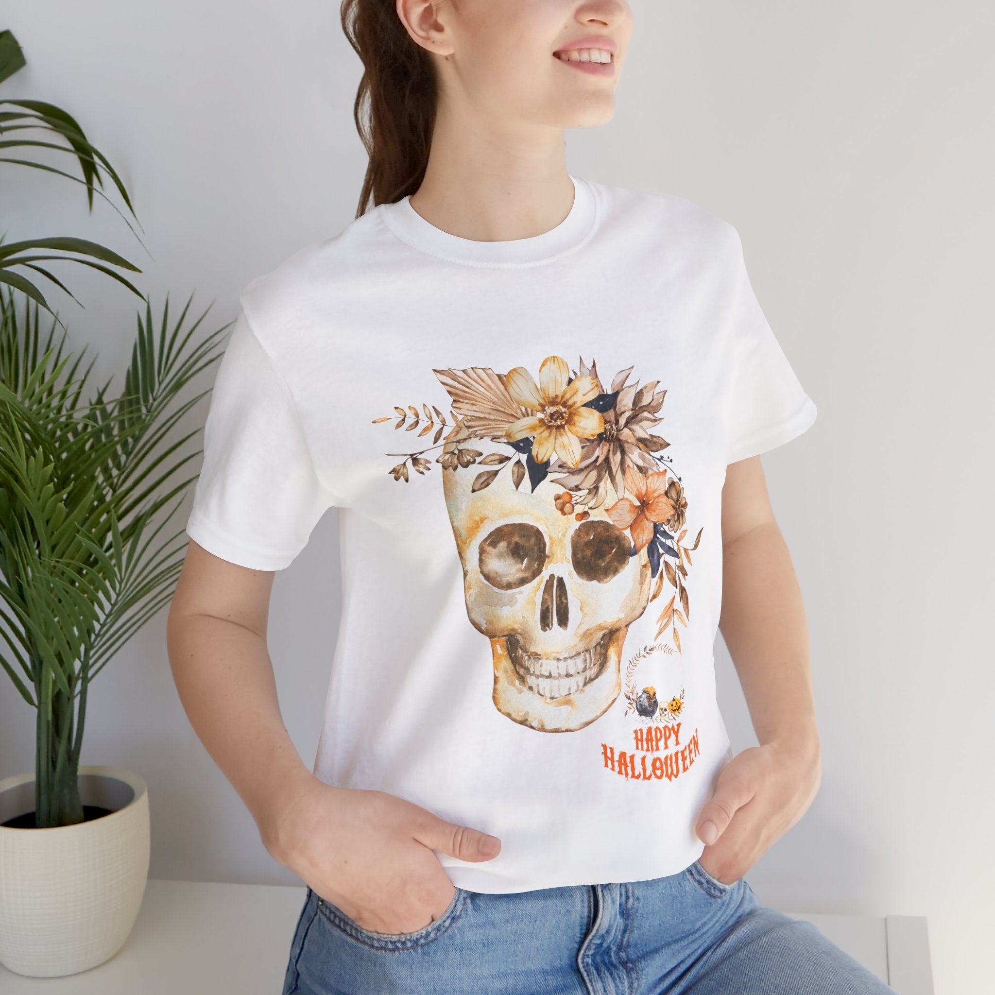 Happy Halloween Skull T-Shirt
