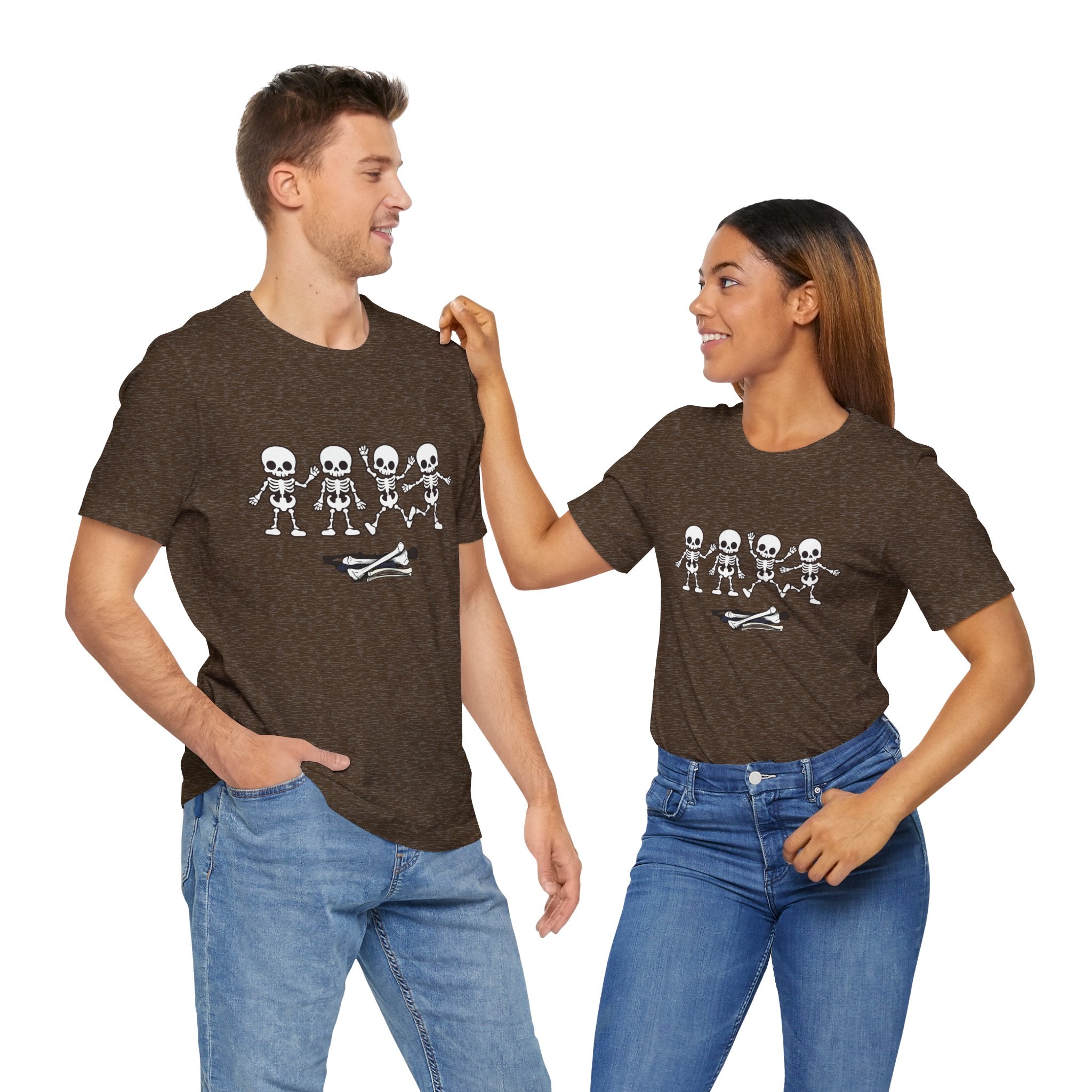 Hallowen T-shirt - Skeleton Dance