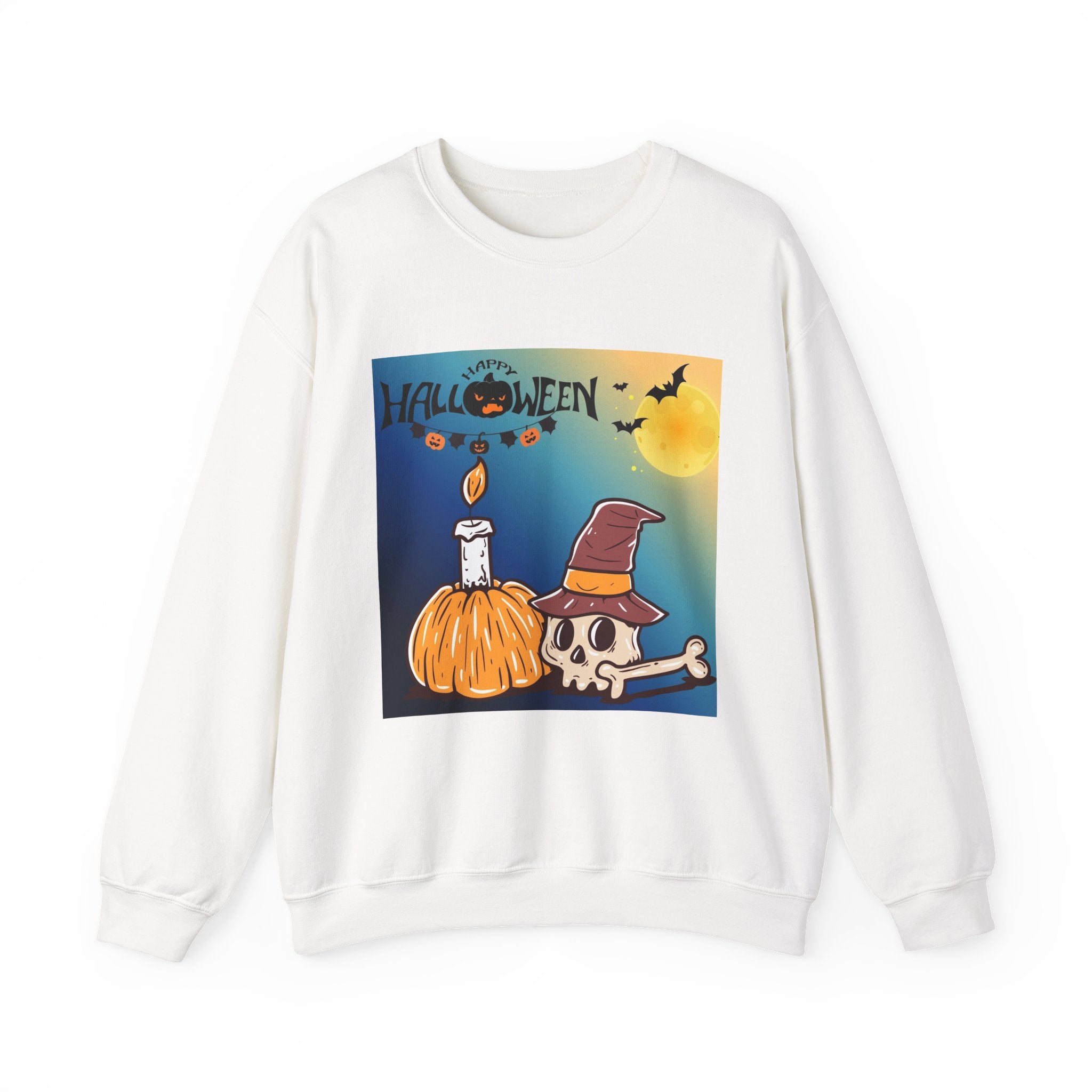 Halloween Skull Pumpkin - Unisex Sweatshirt
