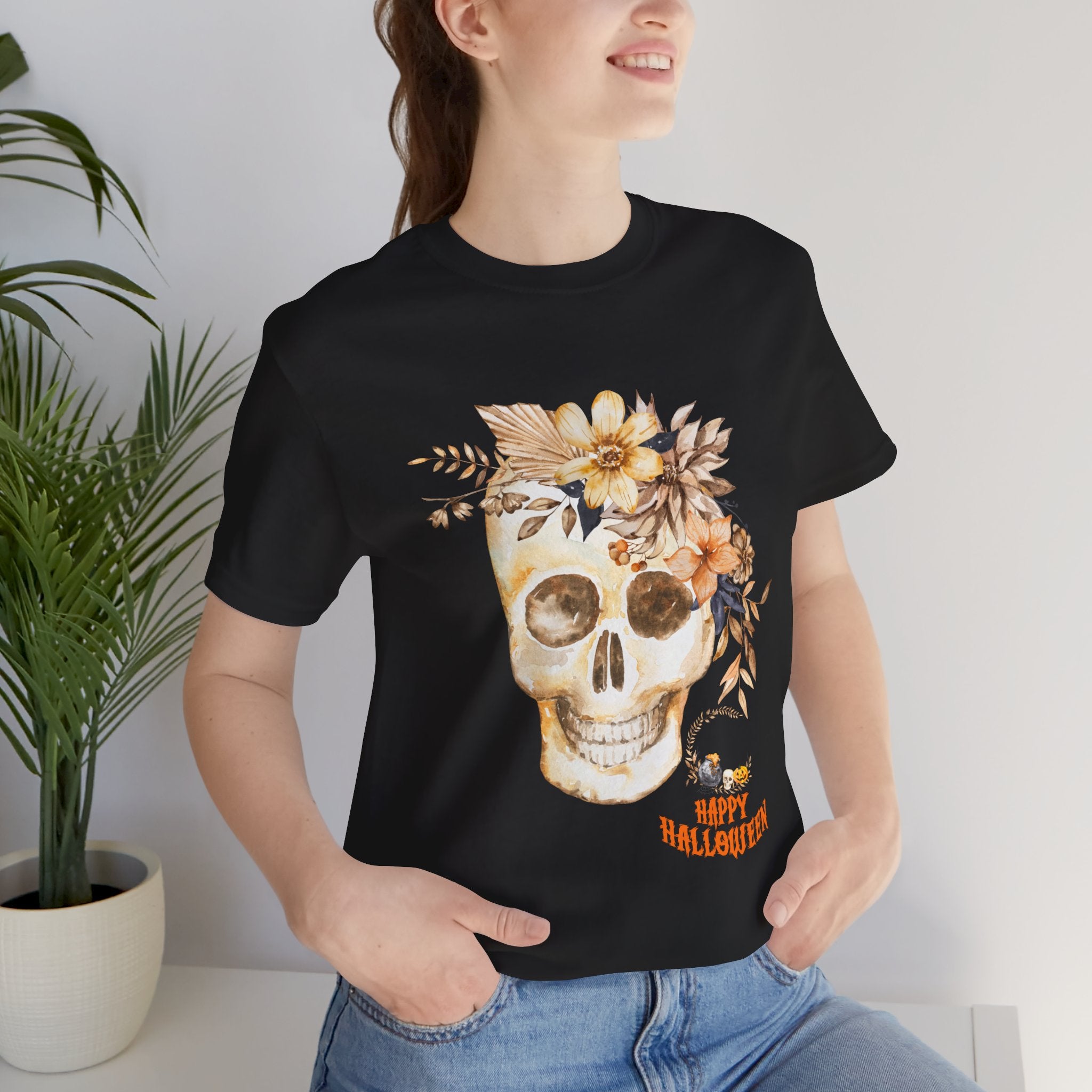 Happy Halloween Skull T-Shirt