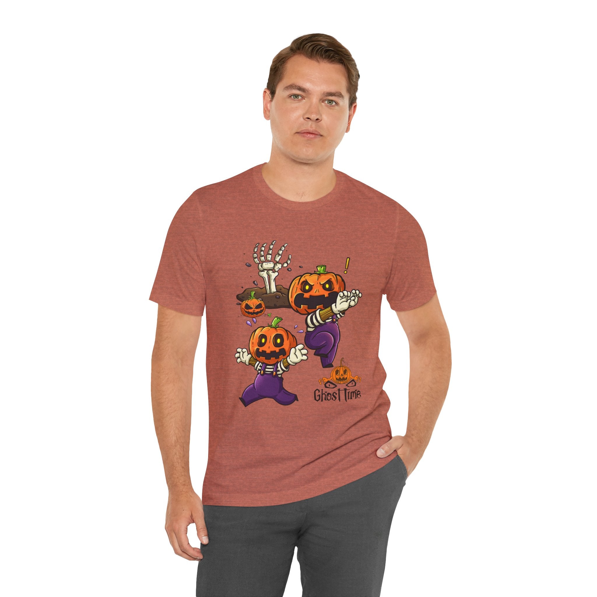 Spooky Pumpkin Graphic T-Shirt