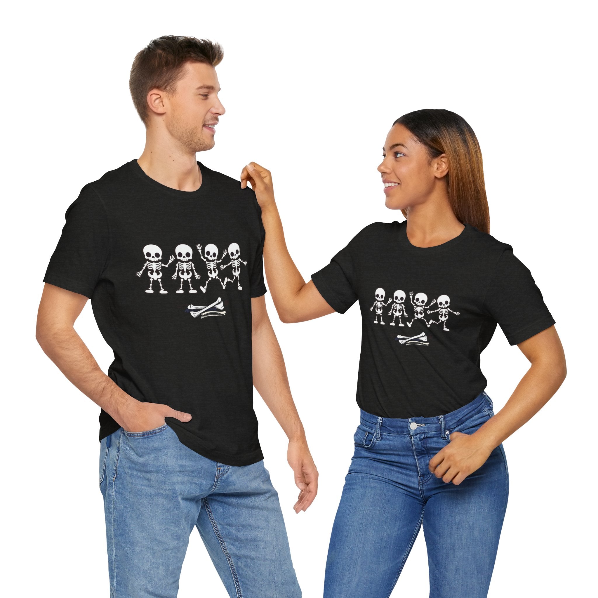 Hallowen T-shirt - Skeleton Dance