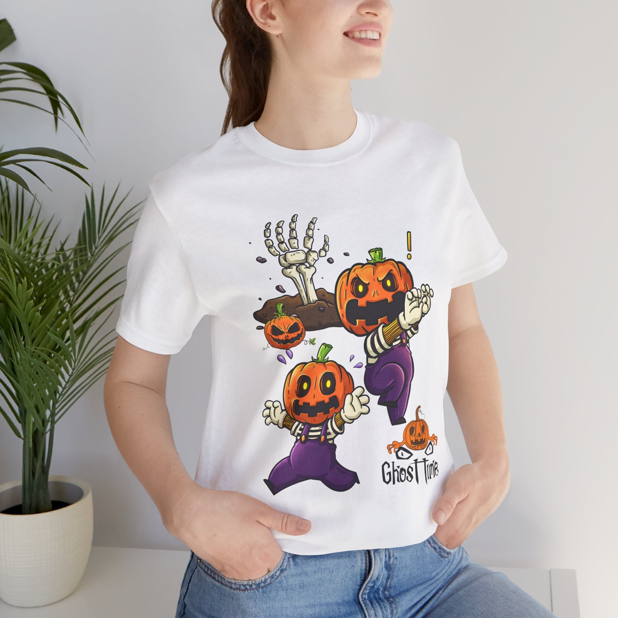 Spooky Pumpkin Graphic T-Shirt